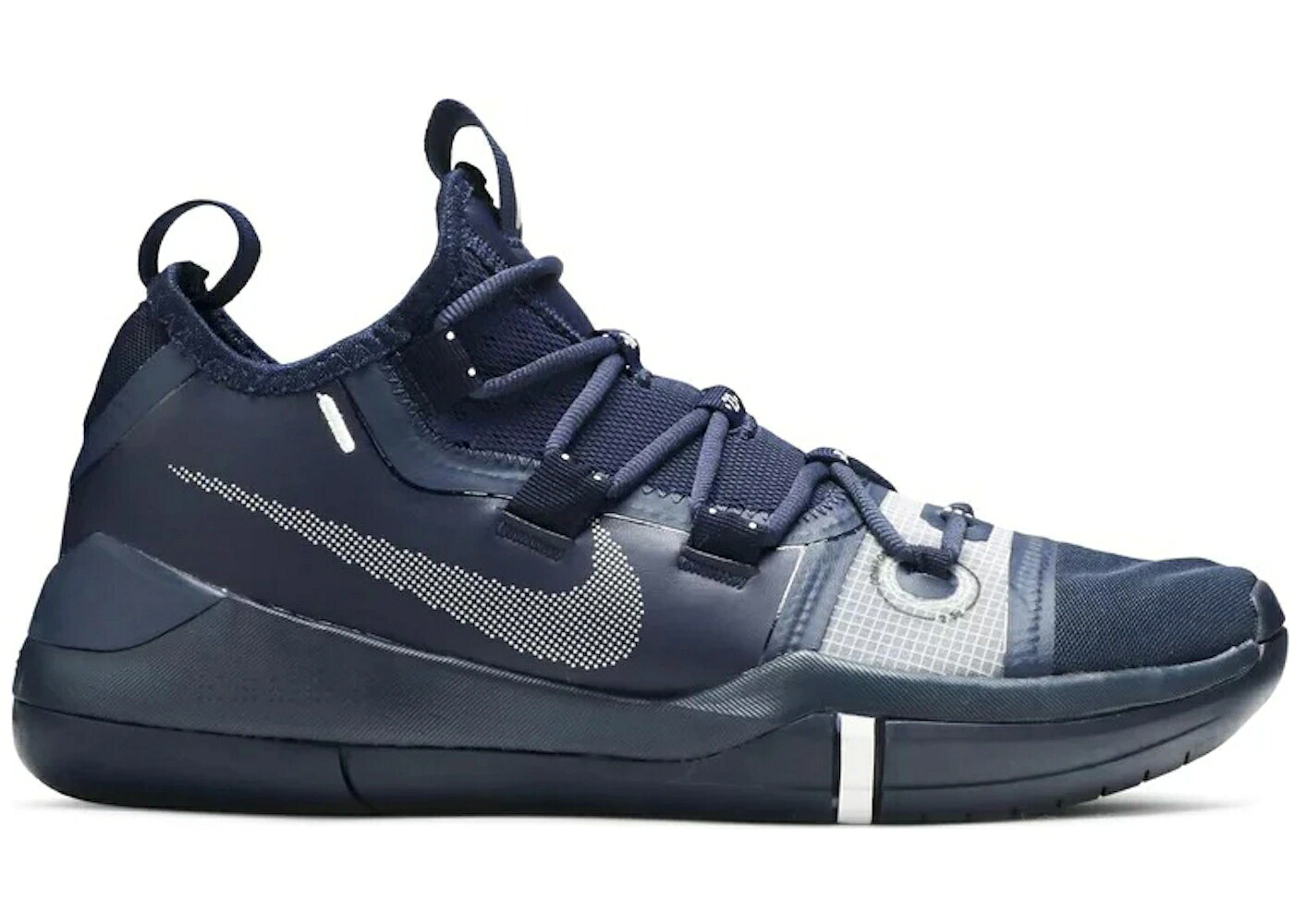ナイキ コービー 紺色 ネイビー 青色 ブルー 白色 ホワイト A.D. スニーカー メンズ NIKE KOBE EXODUS TB NAVY BLUE / NAVY BLUE WHITE
