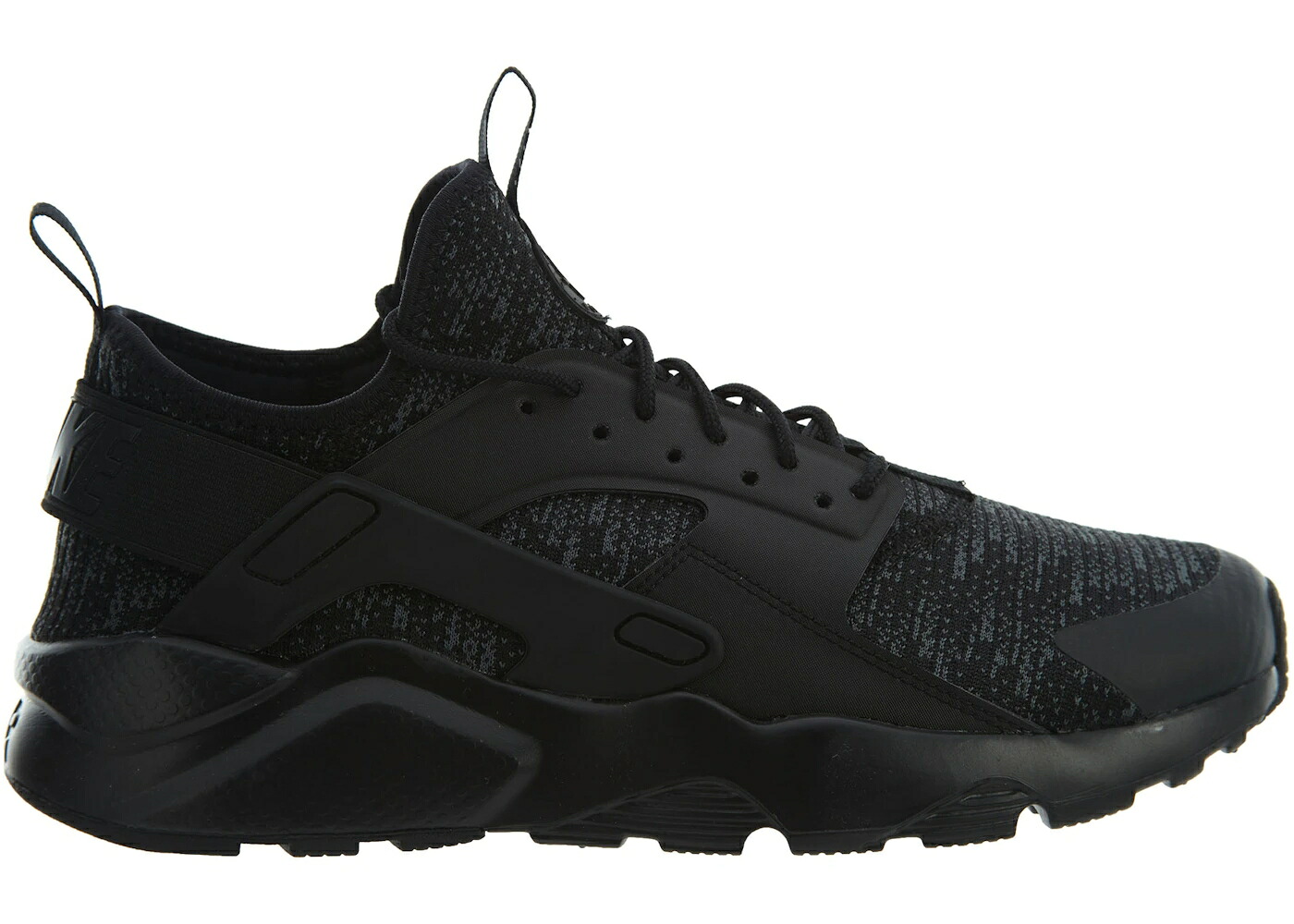 ナイキ ハラチ 幽客 ウルトラ 黒いこと 黒いこと 薄墨色 薄墨色 ハラチラン スニーカー メンズ NIKE AIR HUARACHE RUN ULTRA SE BLACK BLACK-DARK GREY / BLACK BLACK DARK GREY