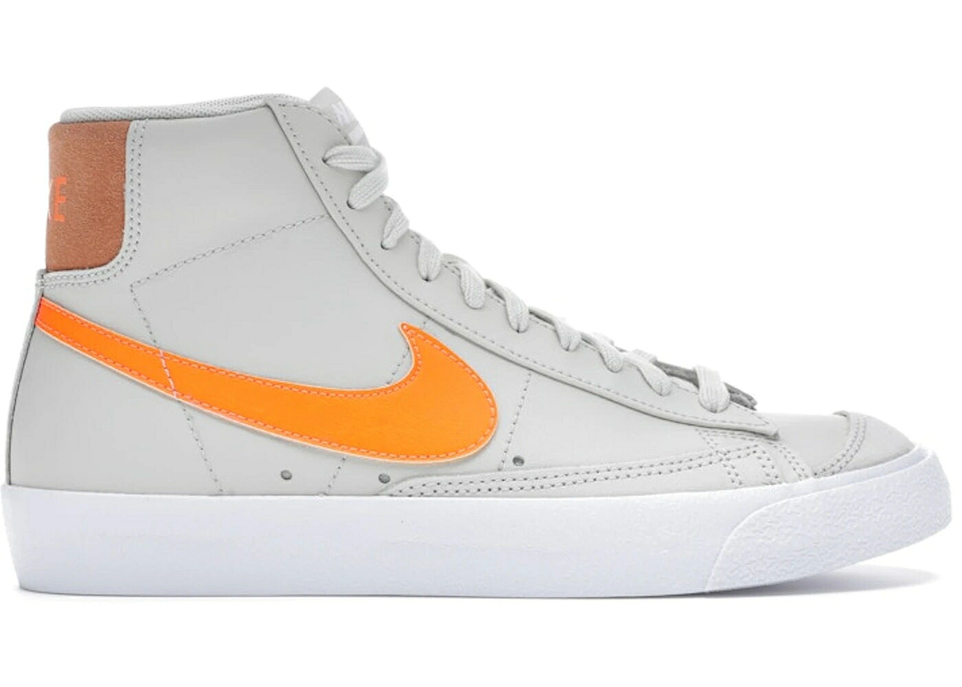 ナイキ ブレイザー ミッド 橙 オレンジ色 白いこと 白いこと \u002777 WOMEN\u0027S スニーカー レディース NIKE BLAZER MID LIGHT BONE (WOMEN\u0027S) / LIGHT BONE ORANGE TRANCE WHITE