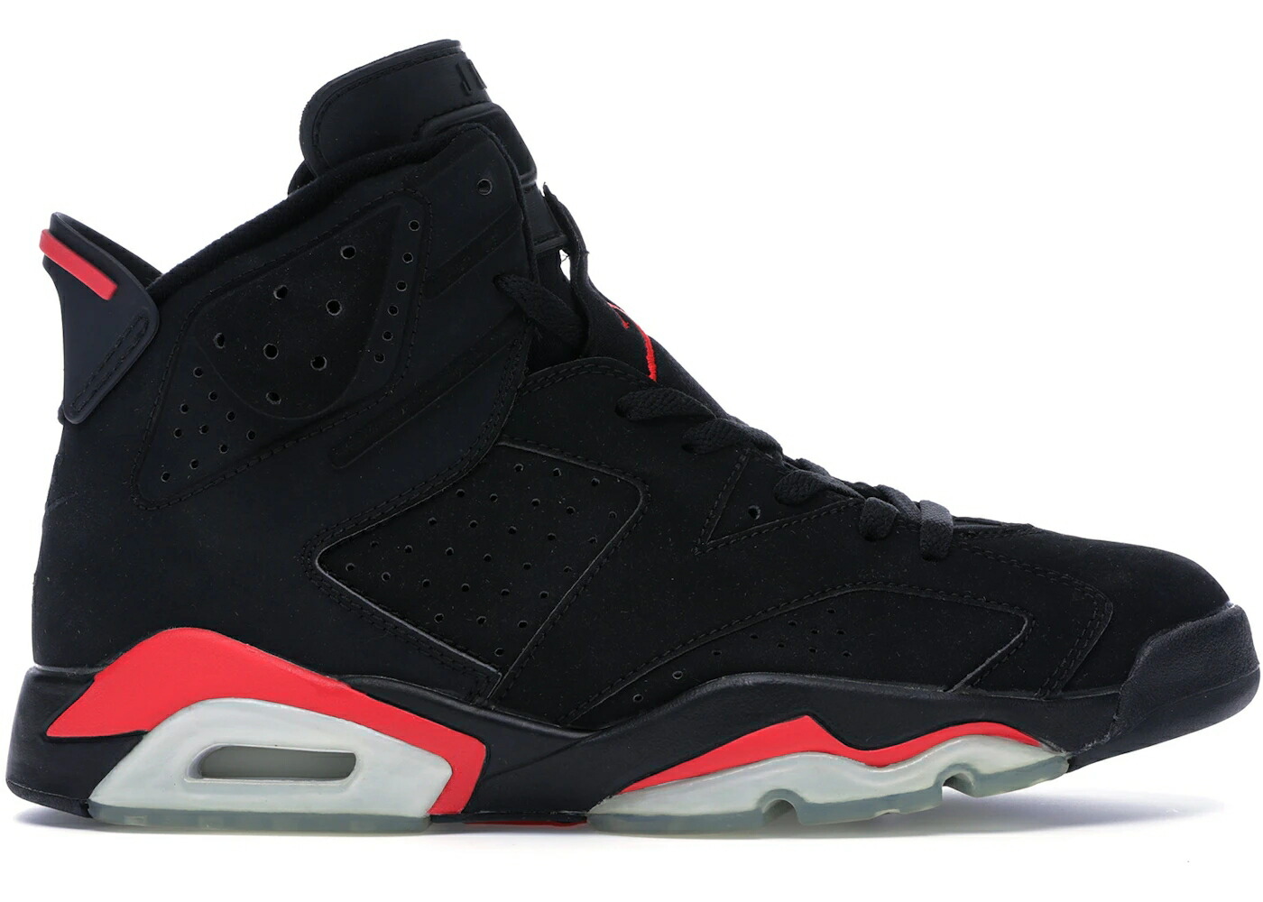 ナイキ ジョーダン 黒色 ブラック ディープ RED; スニーカー メンズ JORDAN 6 RETRO INFRARED BLACK (2000) / BLACK DEEP INFRA RED; BLACK