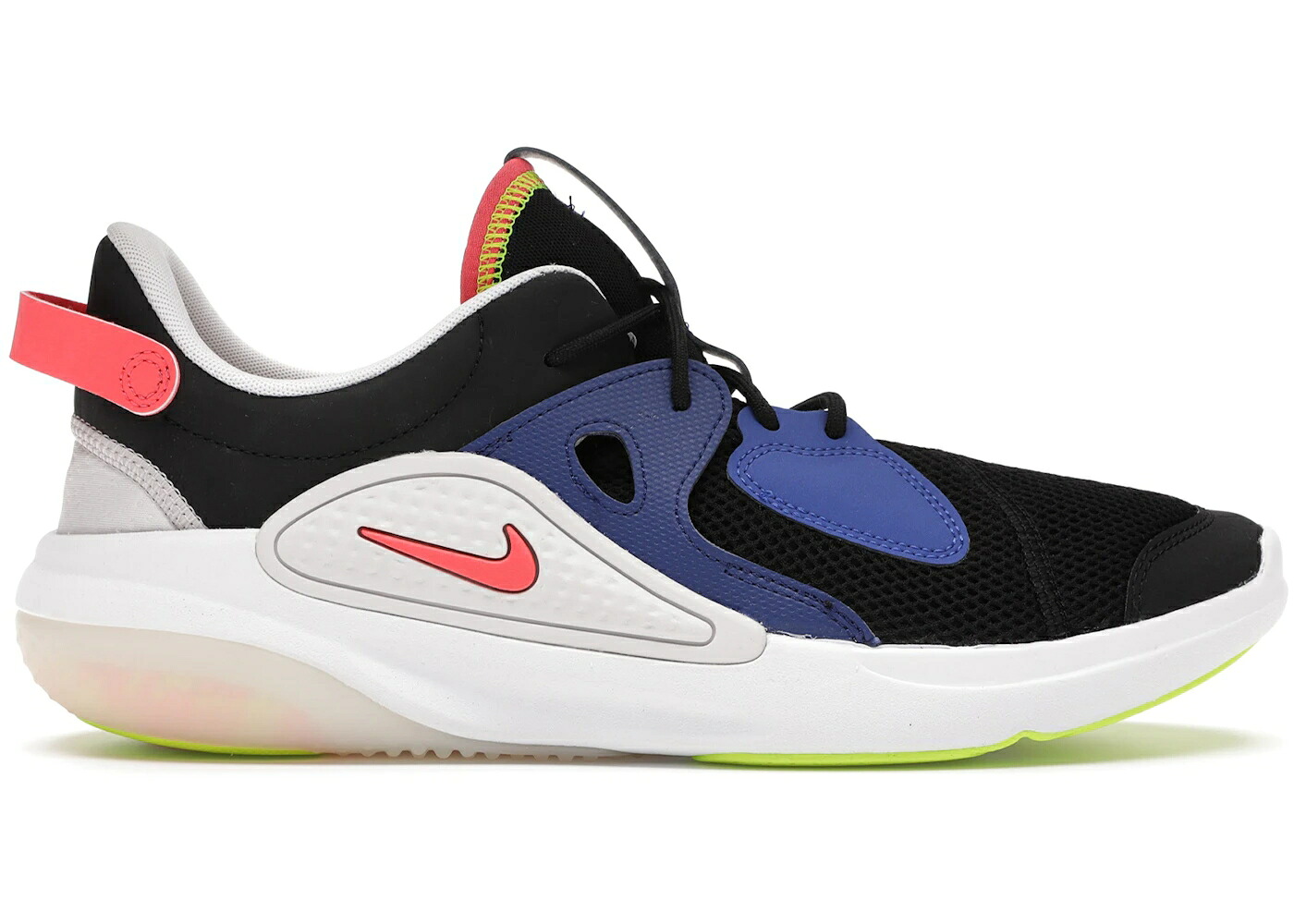 ナイキ 黒色 ブラック ディープ 青色 ブルー 灰色 グレー スニーカー メンズ NIKE JOYRIDE CC BLACK DEEP ROYAL BLUE / BLACK VAST GREY DEEP ROYAL BLUE