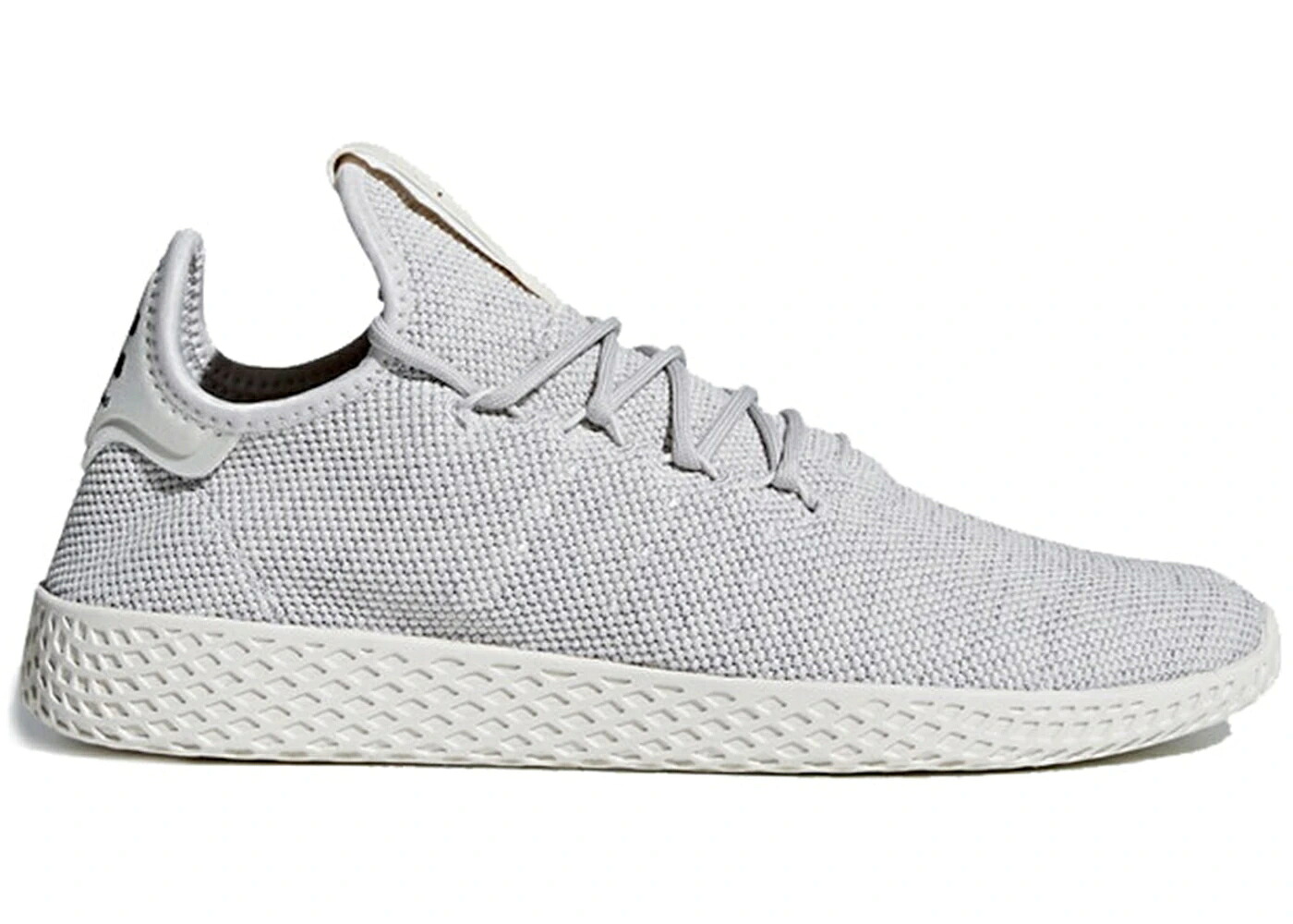 アディダス 庭球 薄墨色 薄墨色 白いこと 白いこと スニーカー メンズ ADIDAS TENNIS HU PHARRELL GREY ONE / GREY ONE CHALK WHITE