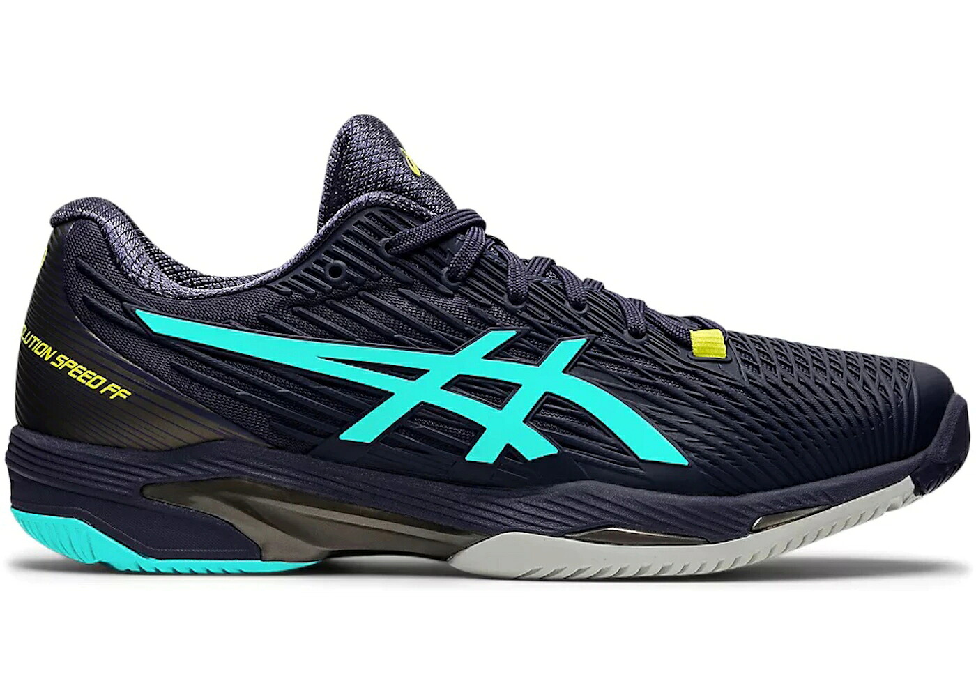 アシックス スピード 藍色 インディゴ スニーカー メンズ ASICS SOLUTION SPEED FF 2 INDIGO FOG ICE MINT / INDIGO FOG ICE MINT｜スニケス