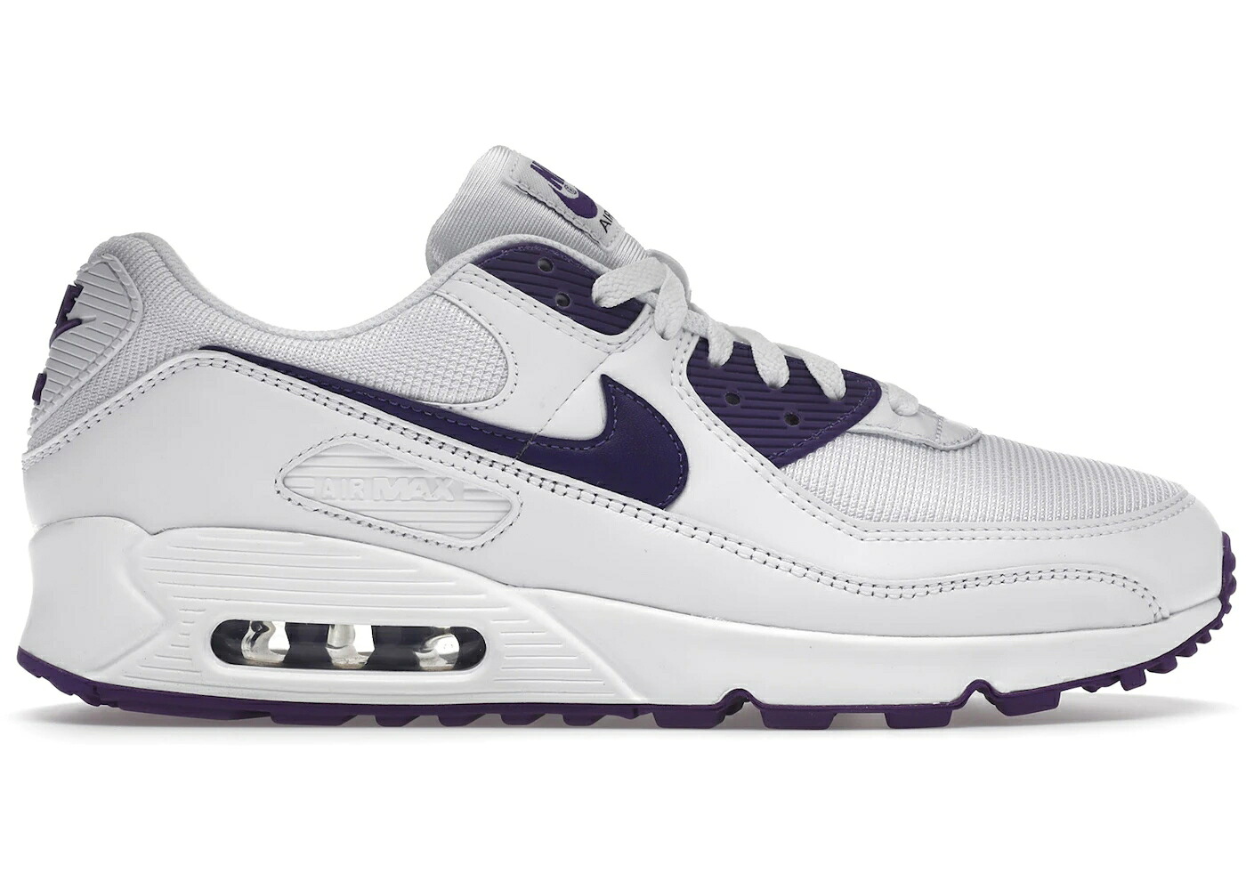 ナイキ マックス 厚地の外套 紫 パープル 白いこと 白いこと エア湖マックス スニーカー メンズ NIKE AIR MAX 90 COLOR PACK COURT PURPLE / WHITE COURT PURPLE