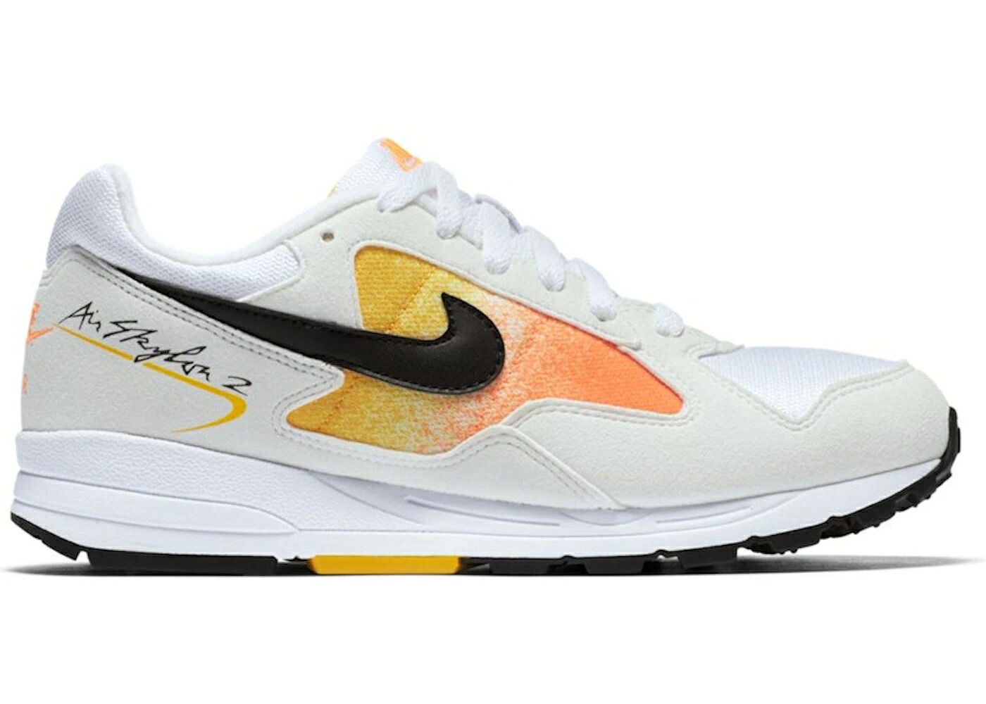 ナイキ 白いこと 白いこと 黒いこと 黒いこと WOMEN\u0027S スニーカー レディース NIKE AIR SKYLON 2 AMARILLO (WOMEN\u0027S) / WHITE BLACK AMARILLO TOTAL