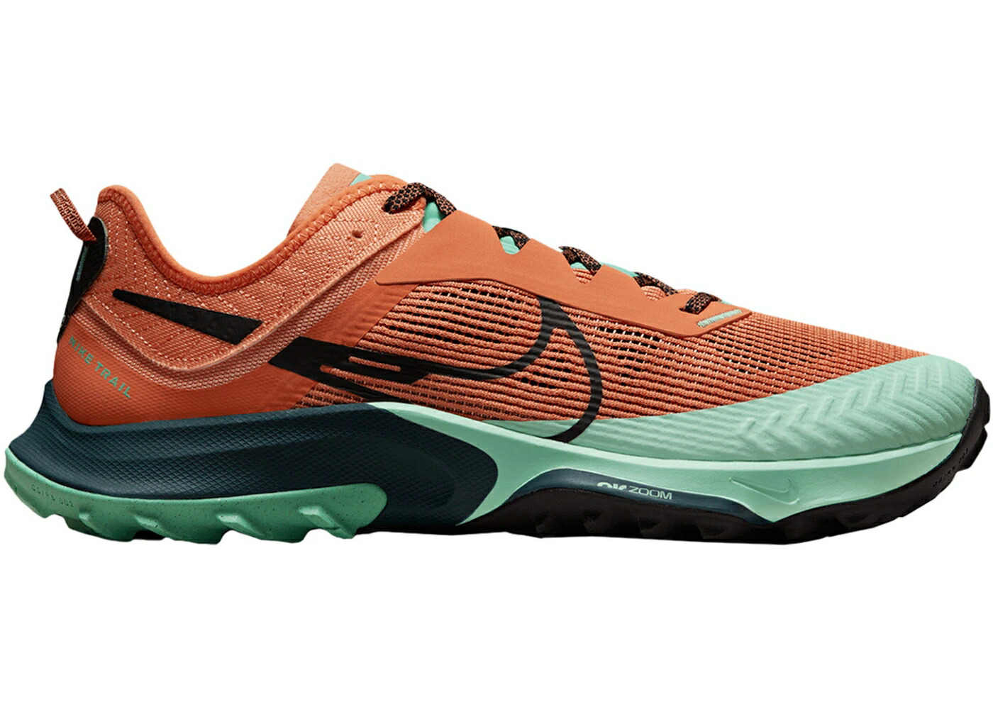 ナイキ ズーム 橙 オレンジ 黒色 ブラック スニーカー メンズ NIKE AIR ZOOM TERRA KIGER 8 ORANGE TRANCE MINT FOAM / ORANGE TRANCE BLACK MINT FOAM