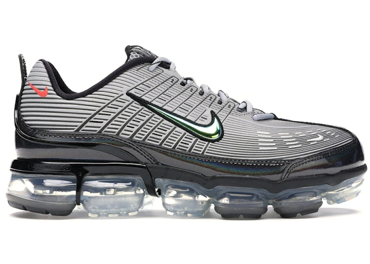 ナイキ しろがね色 しろがね色 エアヴェイパーマックス スニーカー メンズ NIKE AIR VAPORMAX 360 METALLIC SILVER / METALLIC SILVER METALLIC DARK