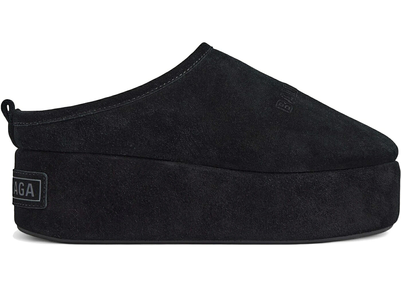 バレンシアガ 黒いこと 黒いこと WOMEN\u0027S スニーカー レディース BALENCIAGA ALASKA SOFT PLATFORM MULE BLACK (WOMEN\u0027S) /