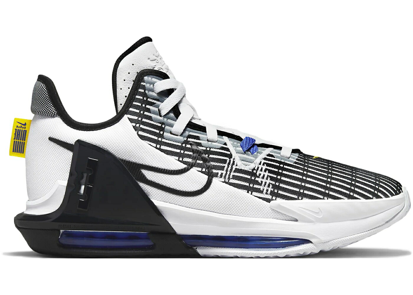 ナイキ レブロン 白色 ホワイト 紫 パープル ショック 黄色 イエロー ウィットネス スニーカー メンズ NIKE LEBRON WITNESS 6 WHITE PERSIAN PURPLE SHOCK YELLOW / WHITE PERSIAN PURPLE SHOCK