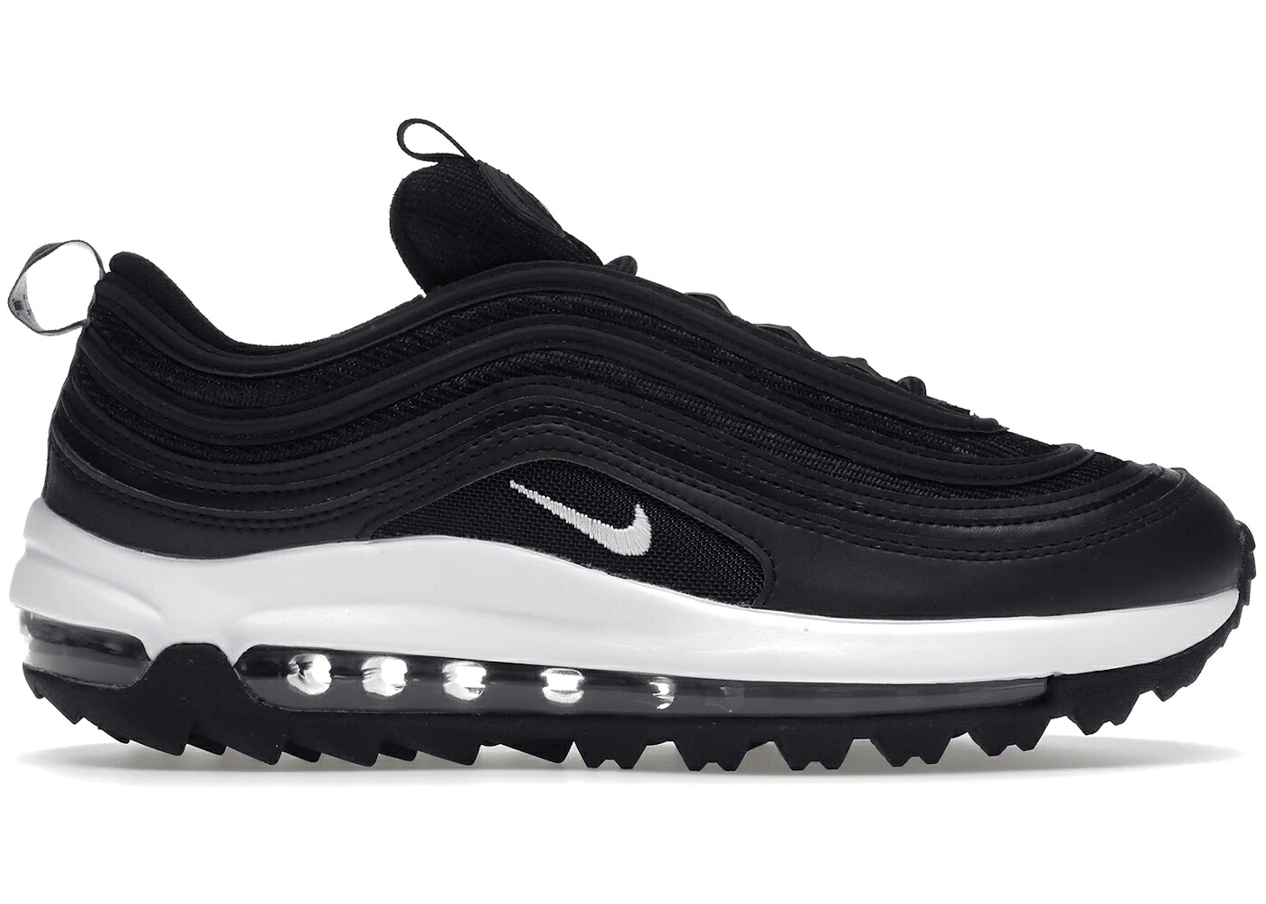 ナイキ マックス ゴルフ 黒いこと 黒いこと 白いこと 白いこと エア湖マックス スニーカー メンズ NIKE AIR MAX 97 GOLF BLACK WHITE / BLACK WHITE BLACK