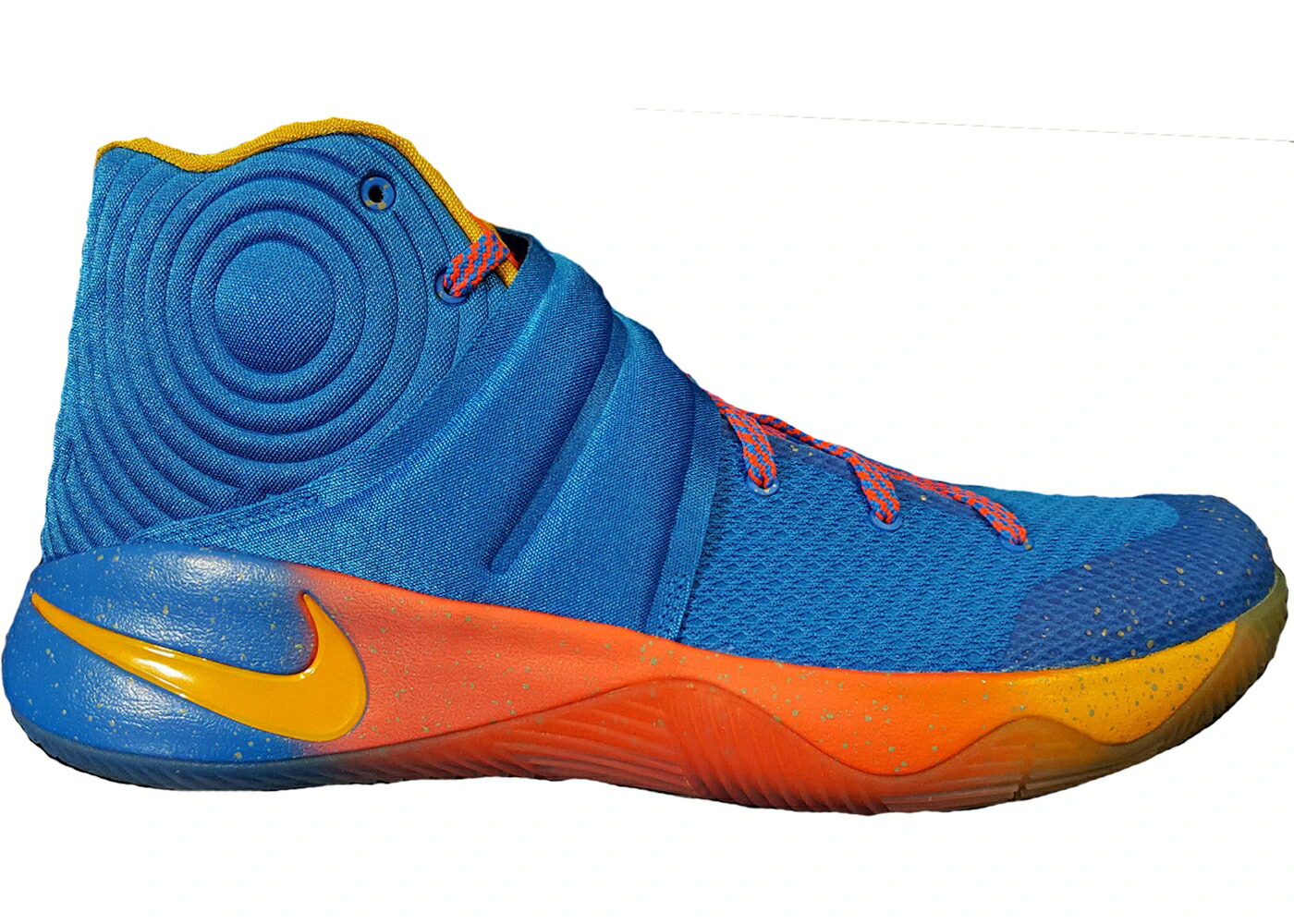 ナイキ カイリー 青色 ブルー ゴールド 黒色 ブラック スニーカー メンズ NIKE KYRIE 2 EYBL PROMO / PHOTO BLUE UNIVERSITY GOLD BLACK