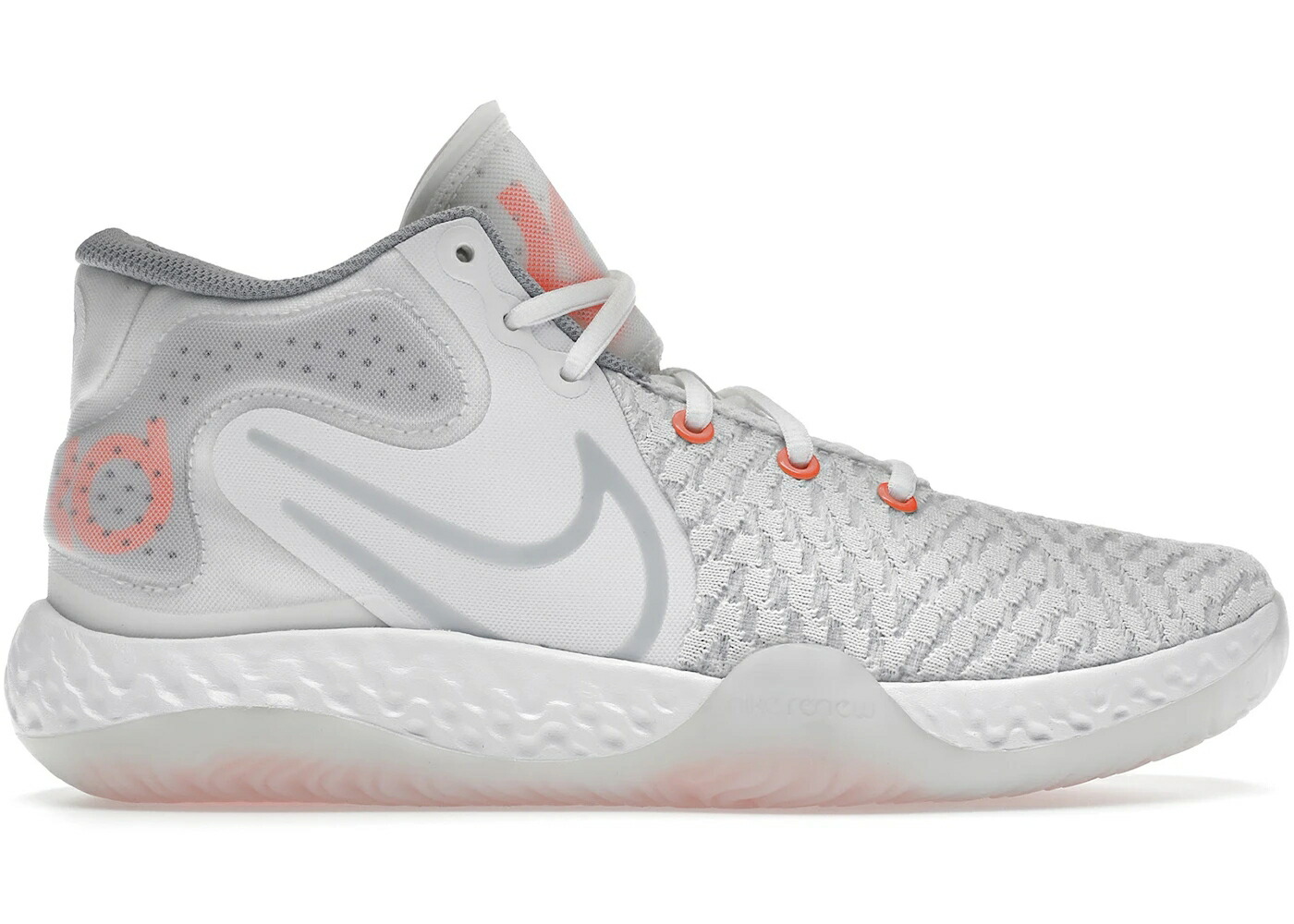 ナイキ 白いこと 白いこと 橙 オレンジ色 薄墨色 薄墨色 スニーカー メンズ NIKE KD TREY 5 VIII WHITE TOTAL ORANGE / WHITE TOTAL ORANGE WOLF GREY
