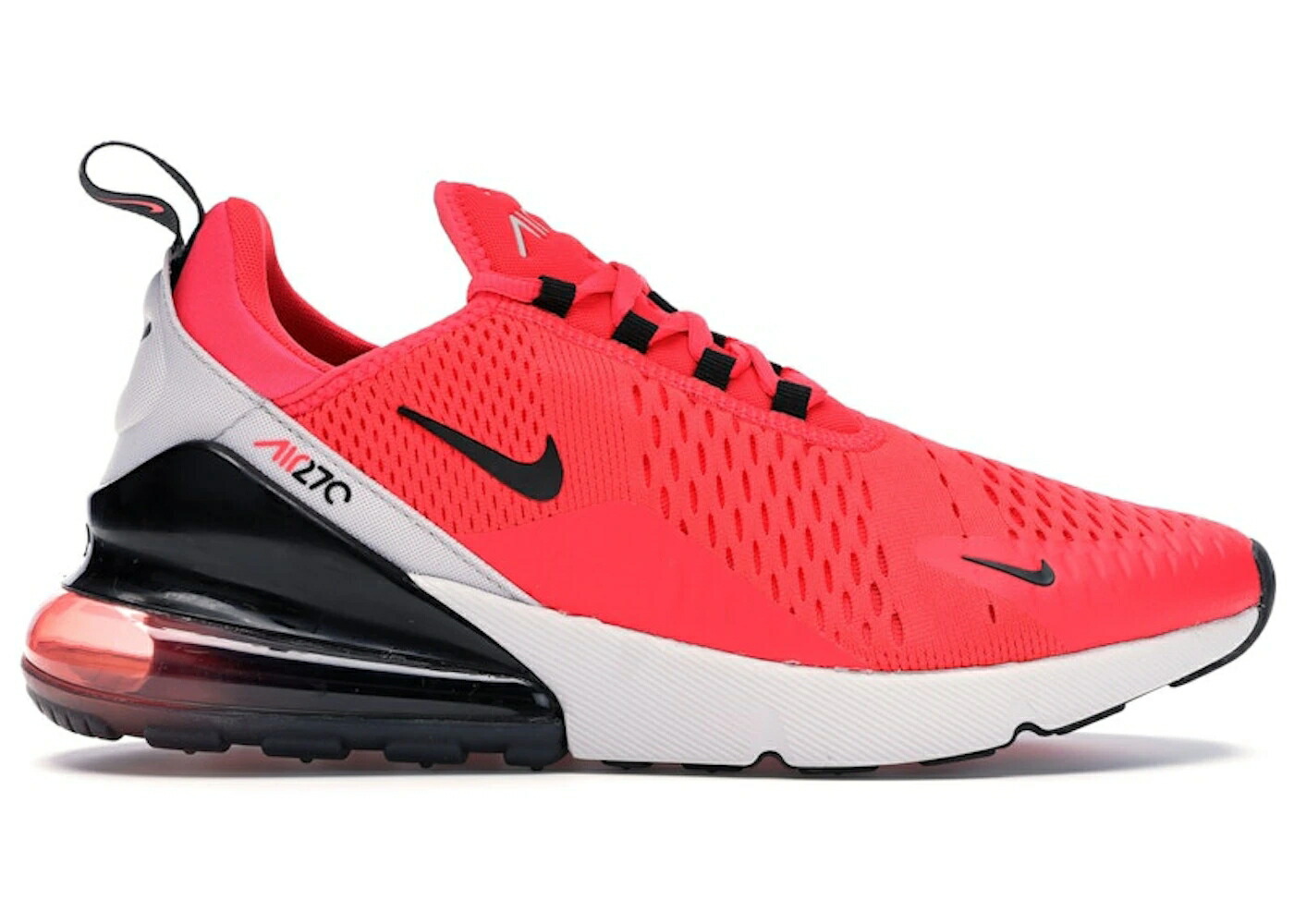 ナイキ マックス 赤 レッド 黒色 ブラック 灰色 グレー エアマックス スニーカー メンズ NIKE AIR MAX 270 RED ORBIT / RED ORBIT BLACK VAST GREY