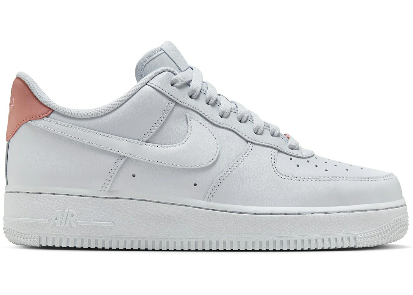 ナイキ ピュア プラチナム 赤 レッド エアフォース 07 スニーカー メンズ NIKE AIR FORCE 1 LOW PURE PLATINUM RED STARDUST / PURE PLATINUM PURE PLATINUM RED
