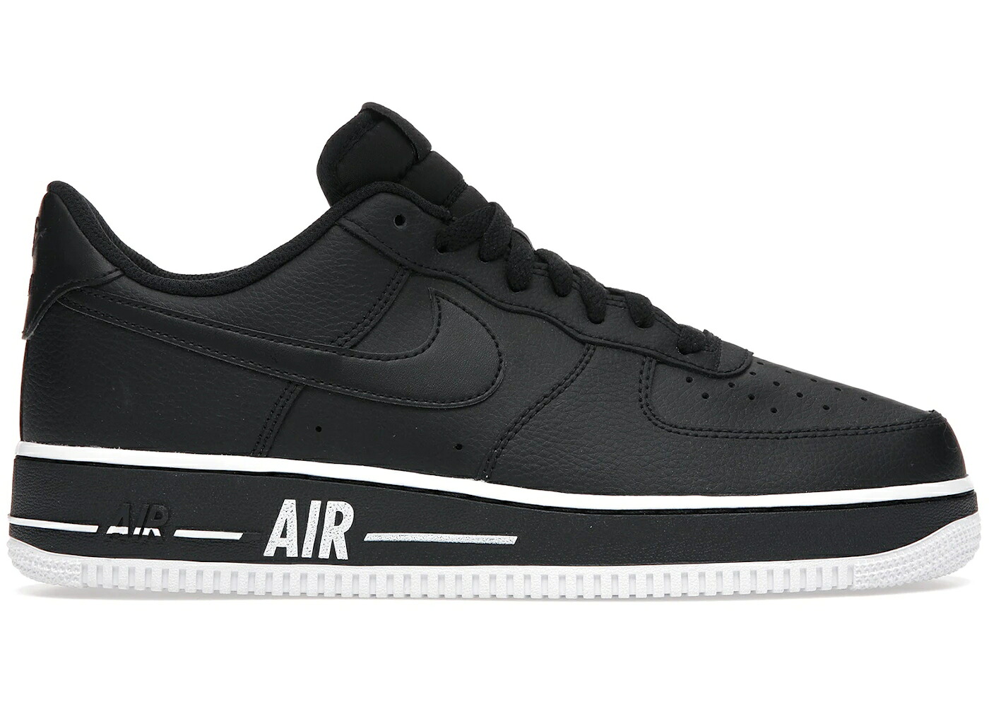 ナイキ 黒色 ブラック 白色 ホワイト エアフォース スニーカー メンズ NIKE AIR FORCE 1 LOW BOLD BLACK WHITE / BLACK WHITE BLACK