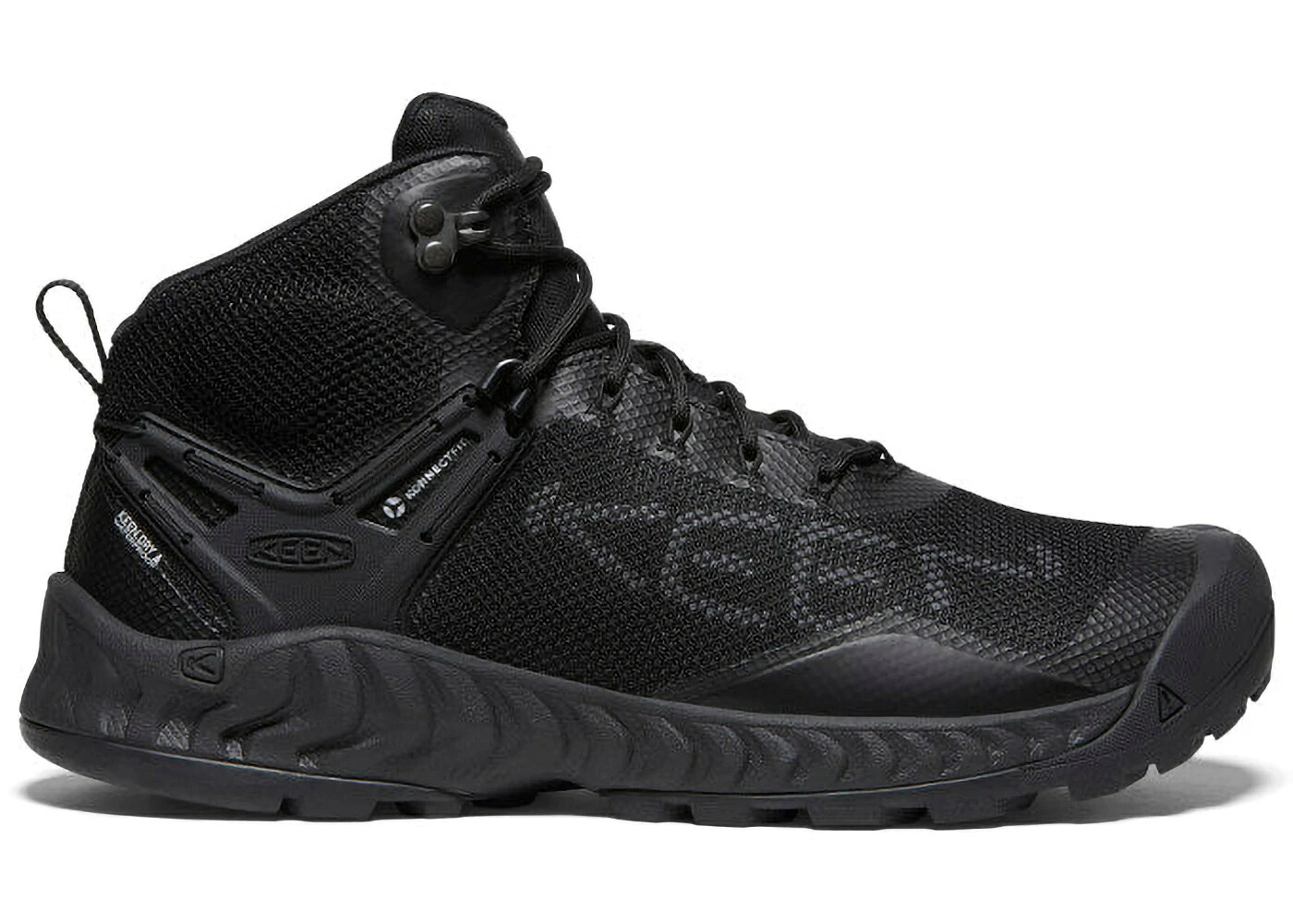 キーン ブーツ 黒色 ブラック スニーカー メンズ KEEN NXIS EVO WATERPROOF BOOT TRIPLE BLACK / TRIPLE BLACK