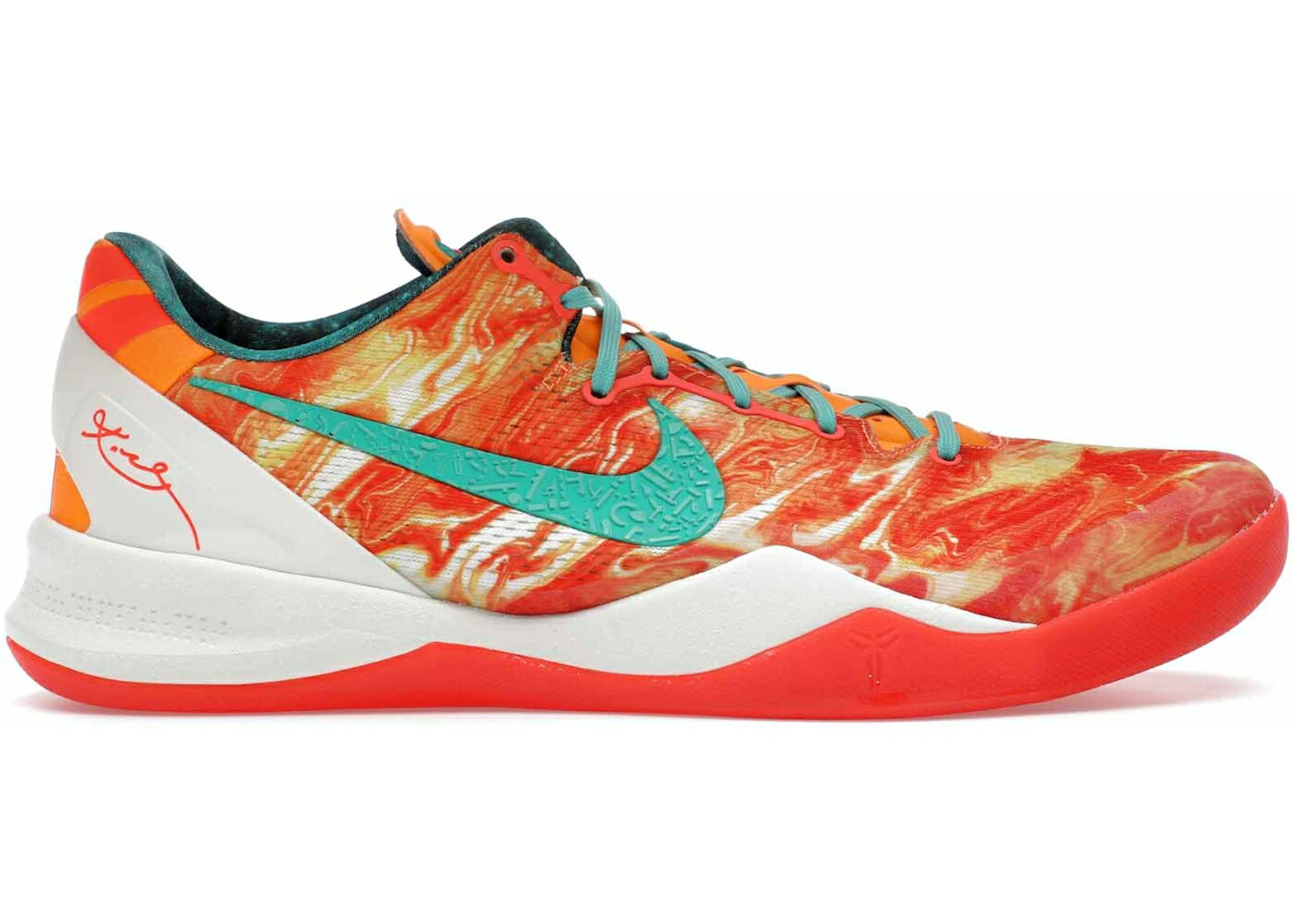 ナイキ コービー 8+ スニーカー メンズ NIKE KOBE ALL-STAR AREA 72 / BRIGHT CITRUS SPORT TURQUOISE