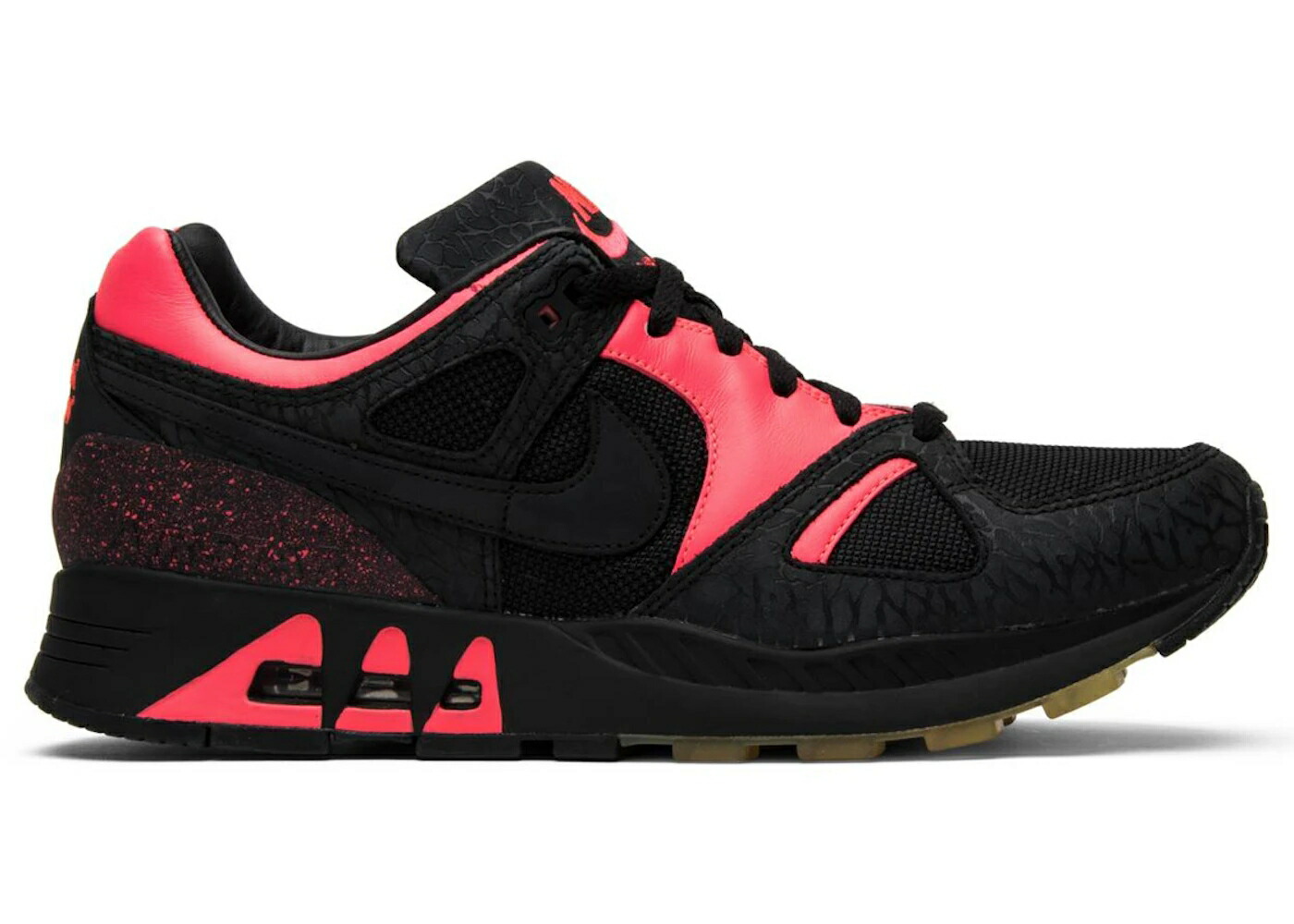 ナイキ プレミアム 黒色 ブラック スニーカー メンズ NIKE AIR STAB PREMIUM RUNNIN GUNNIN / INFARED BLACK