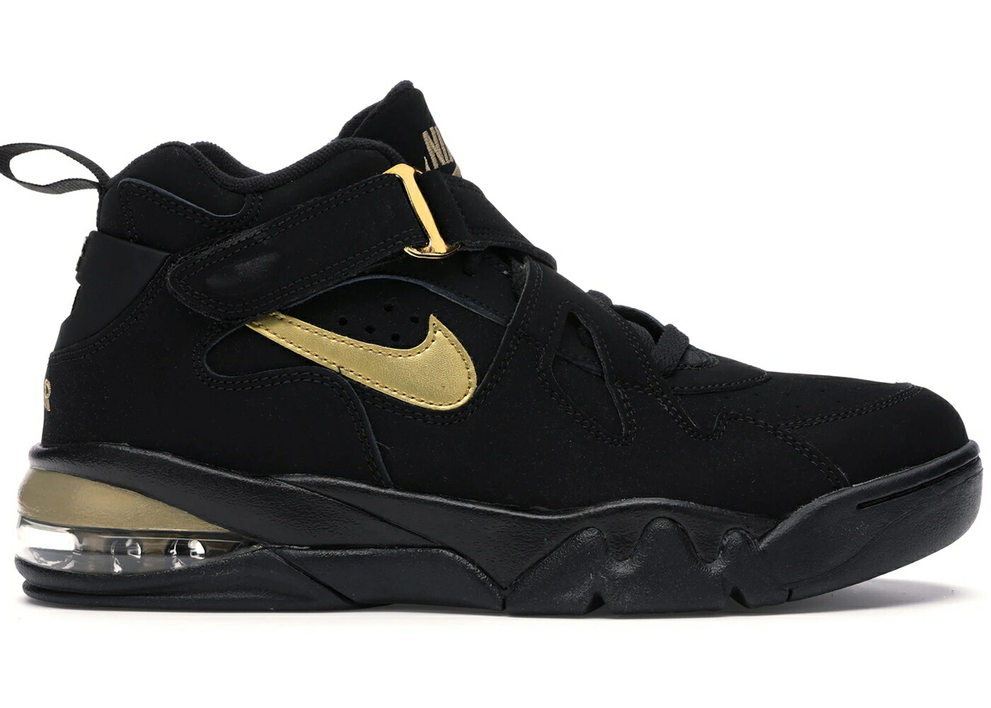 ナイキ マックス 黒色 ブラック ゴールド エアフォースマックス スニーカー メンズ NIKE AIR FORCE MAX CB BLACK METALLIC GOLD / BLACK METALLIC GOLD