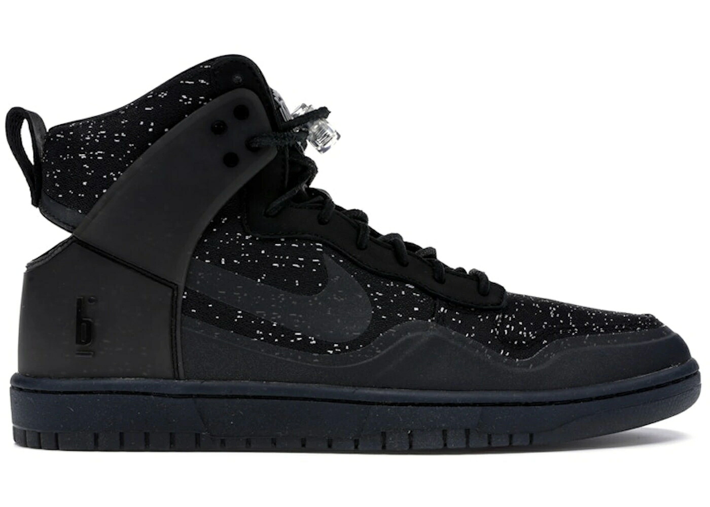 ナイキ ダンク ご機嫌 黒いこと 黒いこと スニーカー メンズ NIKE DUNK LUX HIGH PIGALLE BLACK / BLACK BLACK