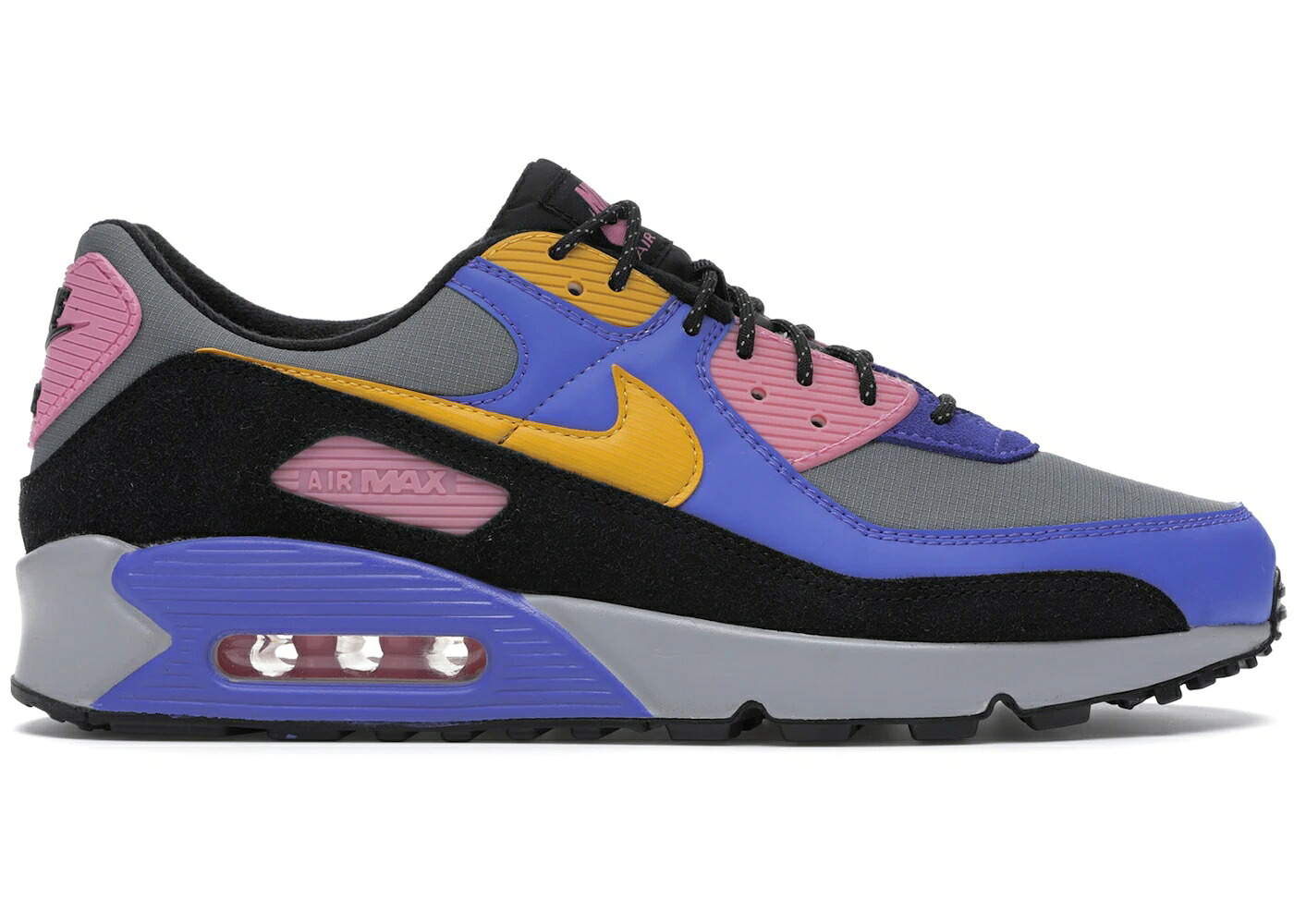 ナイキ マックス 紫 相撲取り草 ライズ 黒いこと 黒いこと エア湖マックス スニーカー メンズ NIKE AIR MAX 90 ACG PERSIAN VIOLET / PERSIAN VIOLET POLLEN RISE BLACK