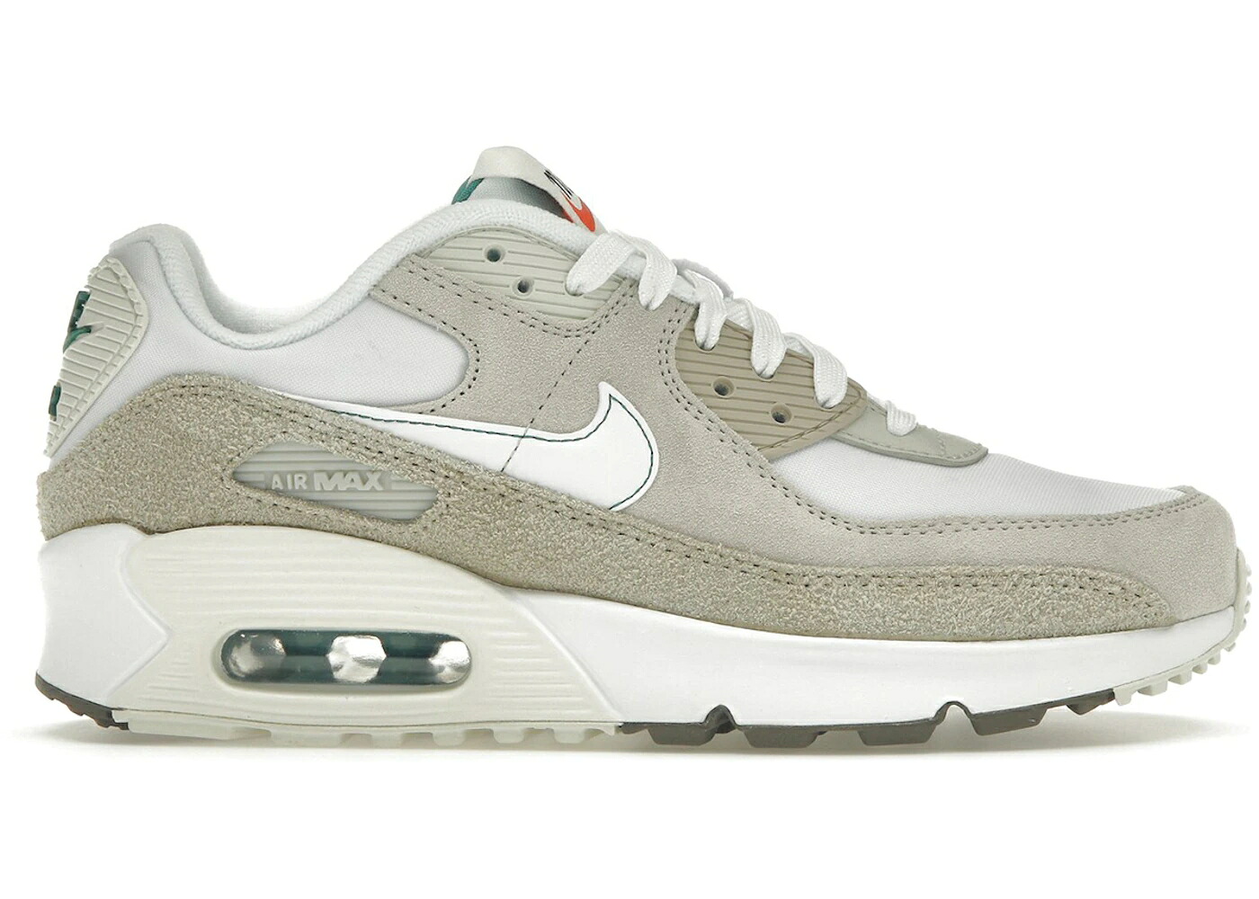ナイキ マックス 白いこと 白いこと 緑 緑であること 大気圏マックス お坊っちゃん キッズ NIKE AIR MAX 90 SE FIRST USE PACK SAIL (GS) / SAIL WHITE GREEN もの言う花 マタニティ スニーカー