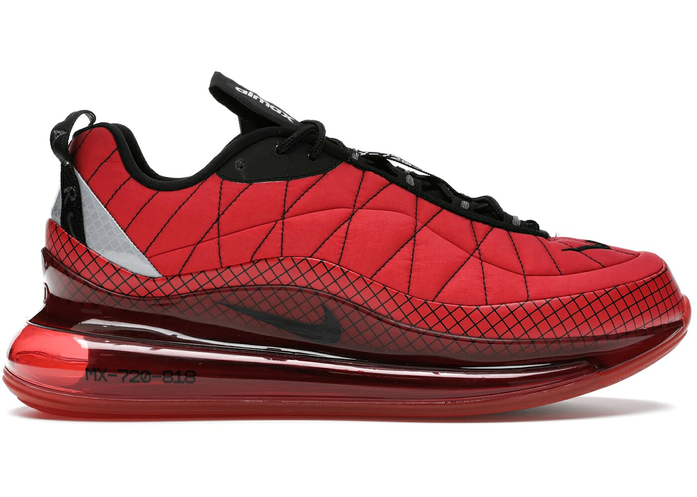 ナイキ 赤 レッド 黒色 ブラック スニーカー メンズ NIKE MX 720 818 UNIVERSITY RED BLACK / UNIVERSITY RED BLACK｜スニケス