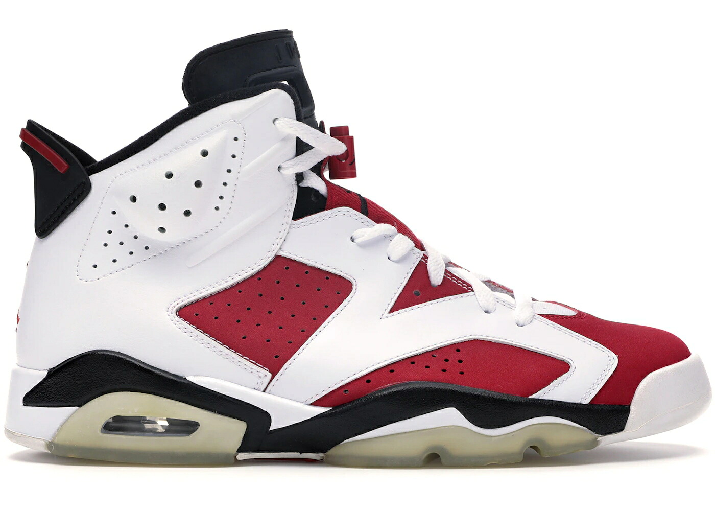 ナイキ ジョーダン 白いこと 白いこと 黒いこと 黒いこと スニーカー メンズ JORDAN 6 RETRO CARMINE CDP (2008) / WHITE BLACK CARMINE