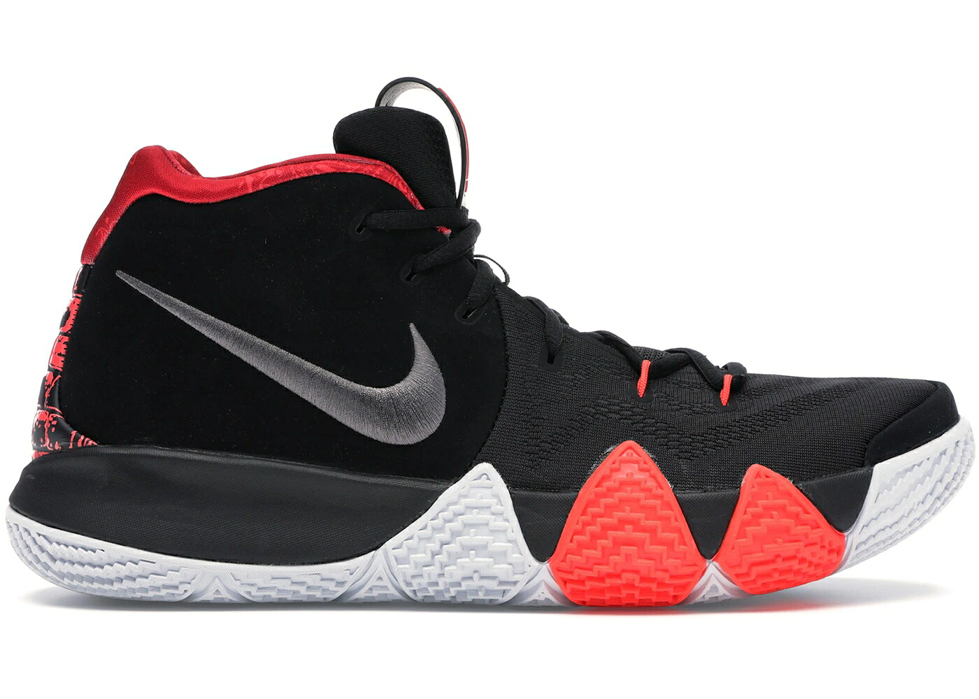 ナイキ カイリー 黒いこと 黒いこと クリムゾン スニーカー メンズ NIKE KYRIE 4 THINK 16 / BLACK TOTAL CRIMSON UNIVERSITY