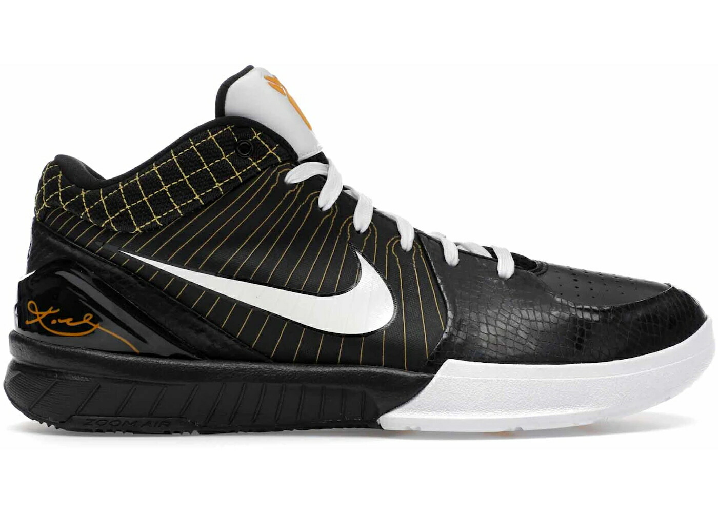 ナイキ コービー 黒いこと 黒いこと 白いこと 白いこと スニーカー メンズ NIKE KOBE 4 DEL SOL / BLACK WHITE DEL SOL
