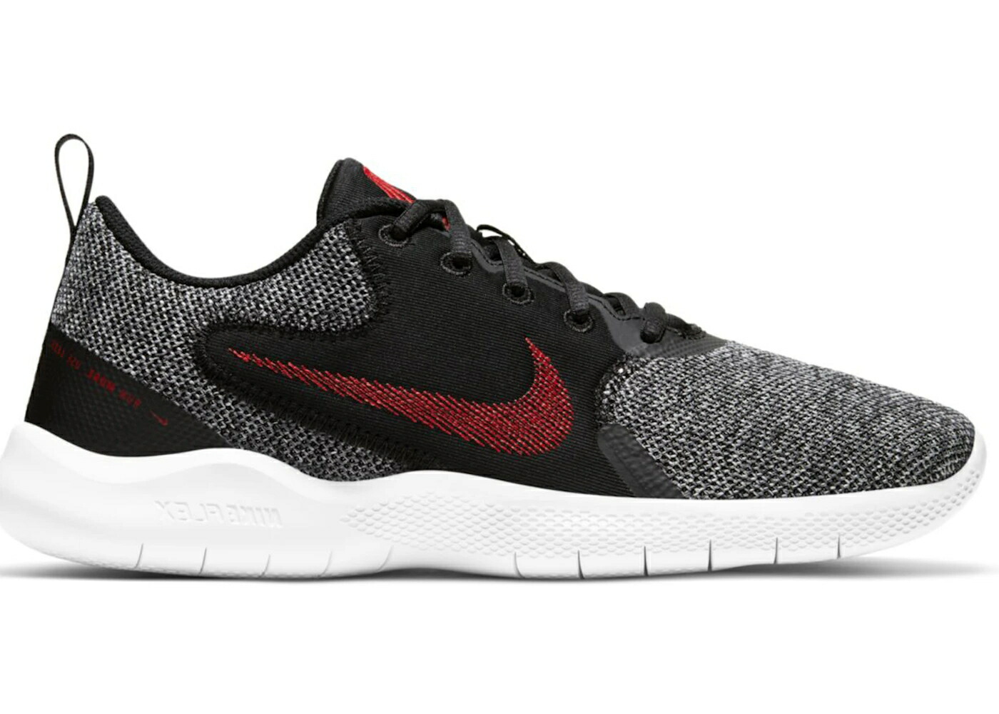 ナイキ 見聞き 黒いこと 黒いこと 赤 赤いこと スニーカー メンズ NIKE FLEX EXPERIENCE RN 10 BLACK UNIVERSITY RED / BLACK UNIVERSITY RED