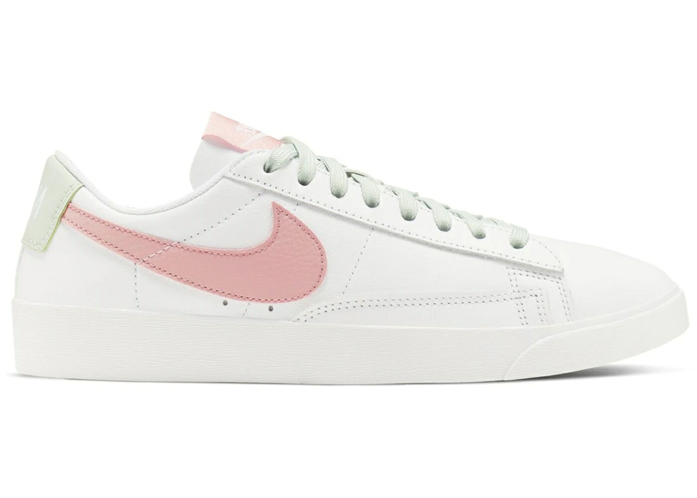 ナイキ ブレイザー 白いこと 白いこと WOMEN\u0027S スニーカー レディース NIKE BLAZER LOW LE WHITE BLEACHED CORAL (WOMEN\u0027S) / WHITE PISTACHIO FROST BLEACHED