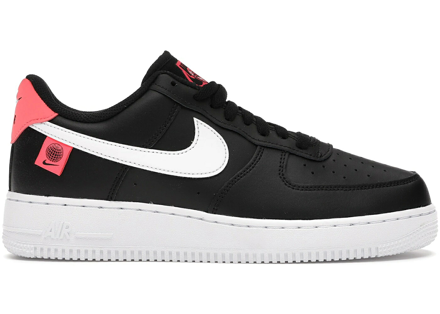 ナイキ 黒いこと 黒いこと クリムゾン 白いこと 白いこと 空軍 スニーカー メンズ NIKE AIR FORCE 1 LOW WORLDWIDE BLACK FLASH CRIMSON WHITE / BLACK FLASH CRIMSON WHITE