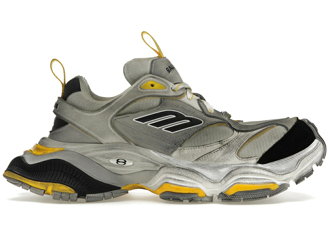 バレンシアガ カーゴ 靴 スニーカー 灰色 グレー 黒色 ブラック 黄色 イエロー メンズ BALENCIAGA CARGO SNEAKER GREY BLACK YELLOW / GREY BLACK YELLOW