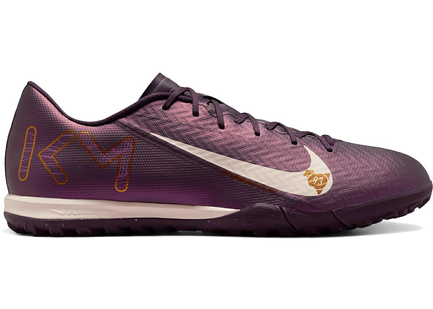 ナイキ アカデミー グランド 紫 パープル アイボリー スニーカー メンズ NIKE MERCURIAL VAPOR 16 ACADEMY TF KYLIAN MBAPP GRAND PURPLE / GRAND PURPLE PALE IVORY