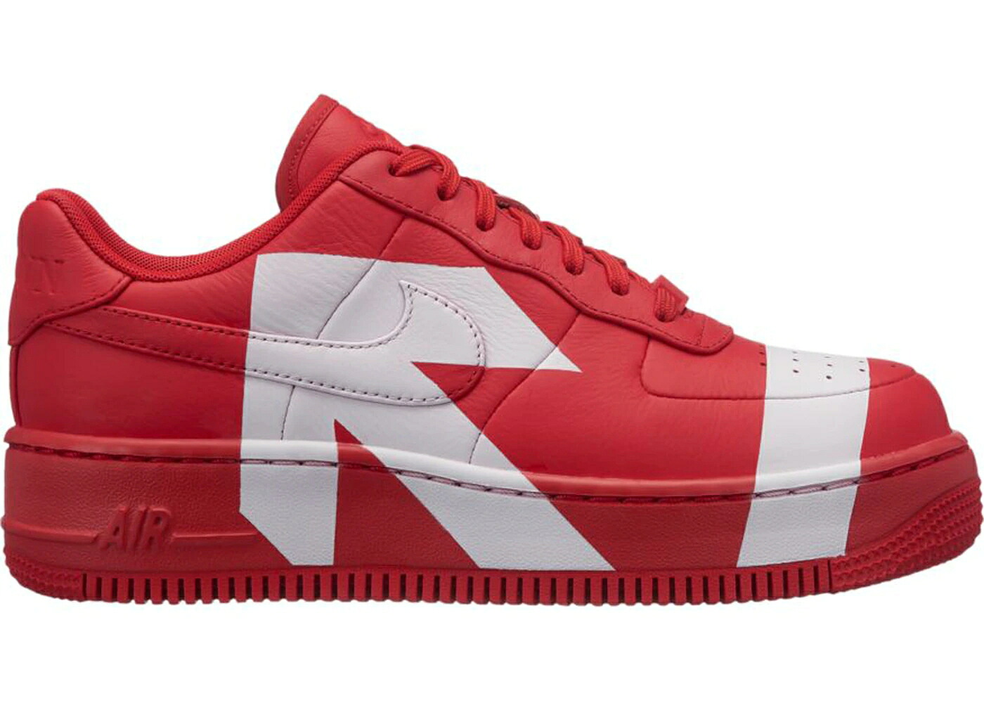 ナイキ 赤 赤いこと 空軍 WOMEN\u0027S スニーカー レディース NIKE AIR FORCE 1 UPSTEP LUX UNIVERSITY RED (WOMEN\u0027S) / UNIVERSITY RED UNIVERSITY RED