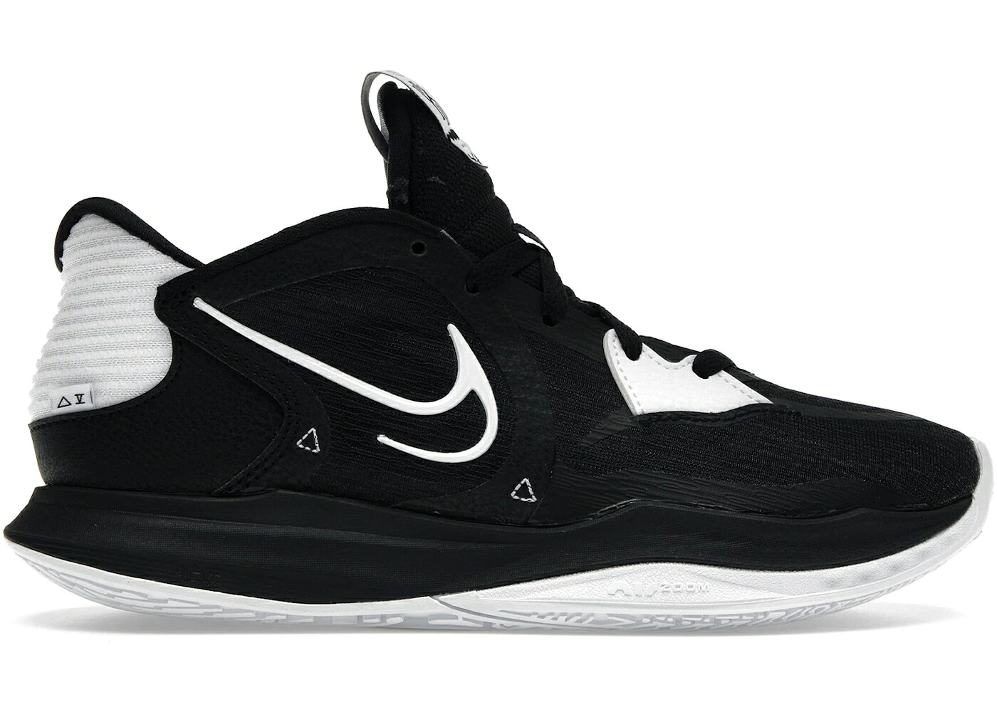 ナイキ カイリー 黒いこと 黒いこと 白いこと 白いこと スニーカー メンズ NIKE KYRIE 5 LOW 結核症 BLACK WHITE / BLACK BLACK WHITE