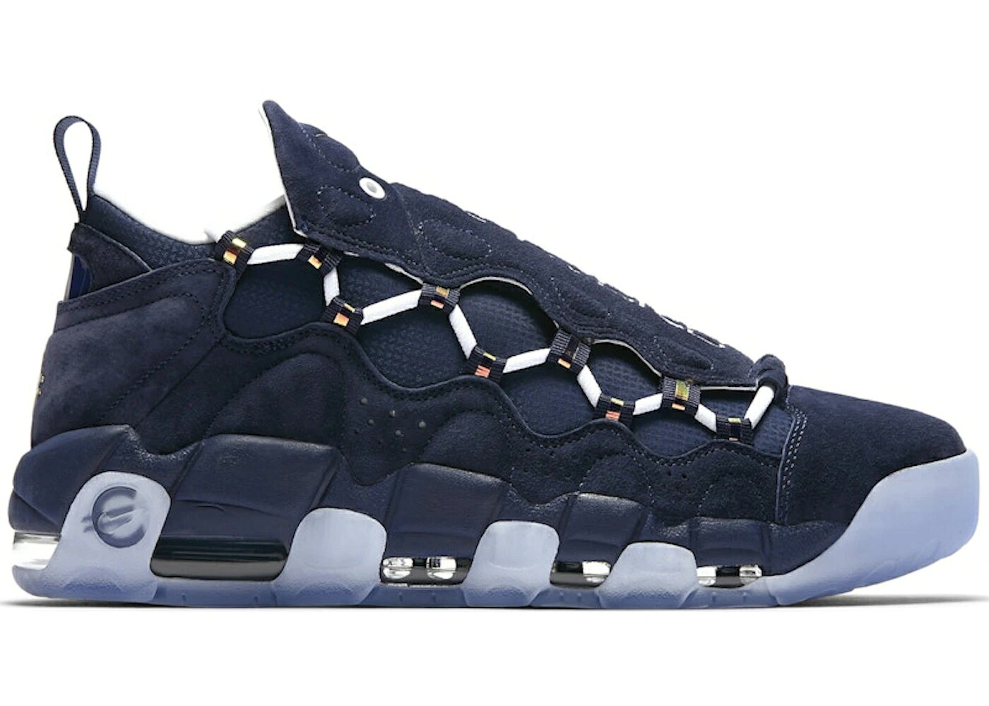 ナイキ 紺色 ネイビー 白色 ホワイト エアモアマネー スニーカー メンズ NIKE AIR MORE MONEY CURRENCY PACK (FRANCE) / MIDNIGHT NAVY WHITE|スニケス