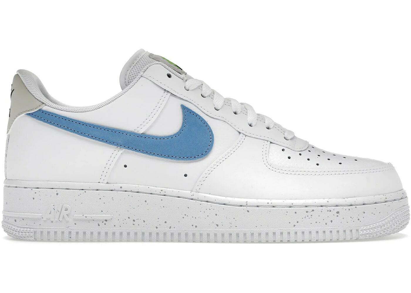 ナイキ 青味 青み 白いこと 白いこと 空軍 \u002707 スニーカー メンズ NIKE AIR FORCE 1 LOW EVERGREEN UNIVERSITY BLUE / WHITE CHLOROPHYLL LIGHT BONE
