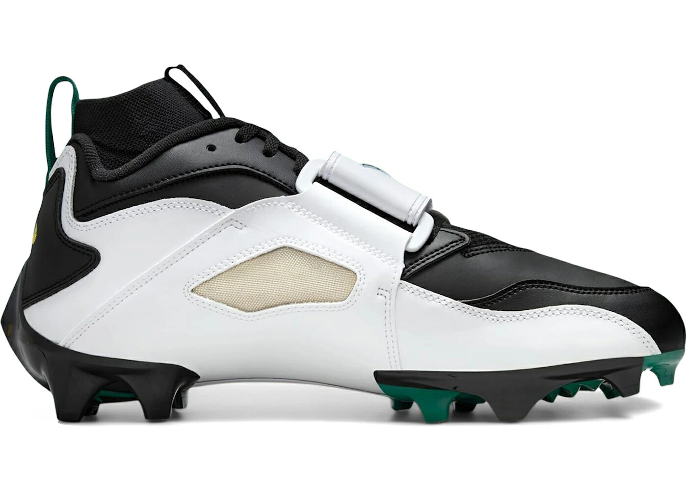 ナイキ ダイヤモンド ターフ 白色 ホワイト 黒色 ブラック ゴールド スニーカー メンズ NIKE DIAMOND TURF 93 TD EMERALD / WHITE BLACK METALLIC GOLD MYSTIC