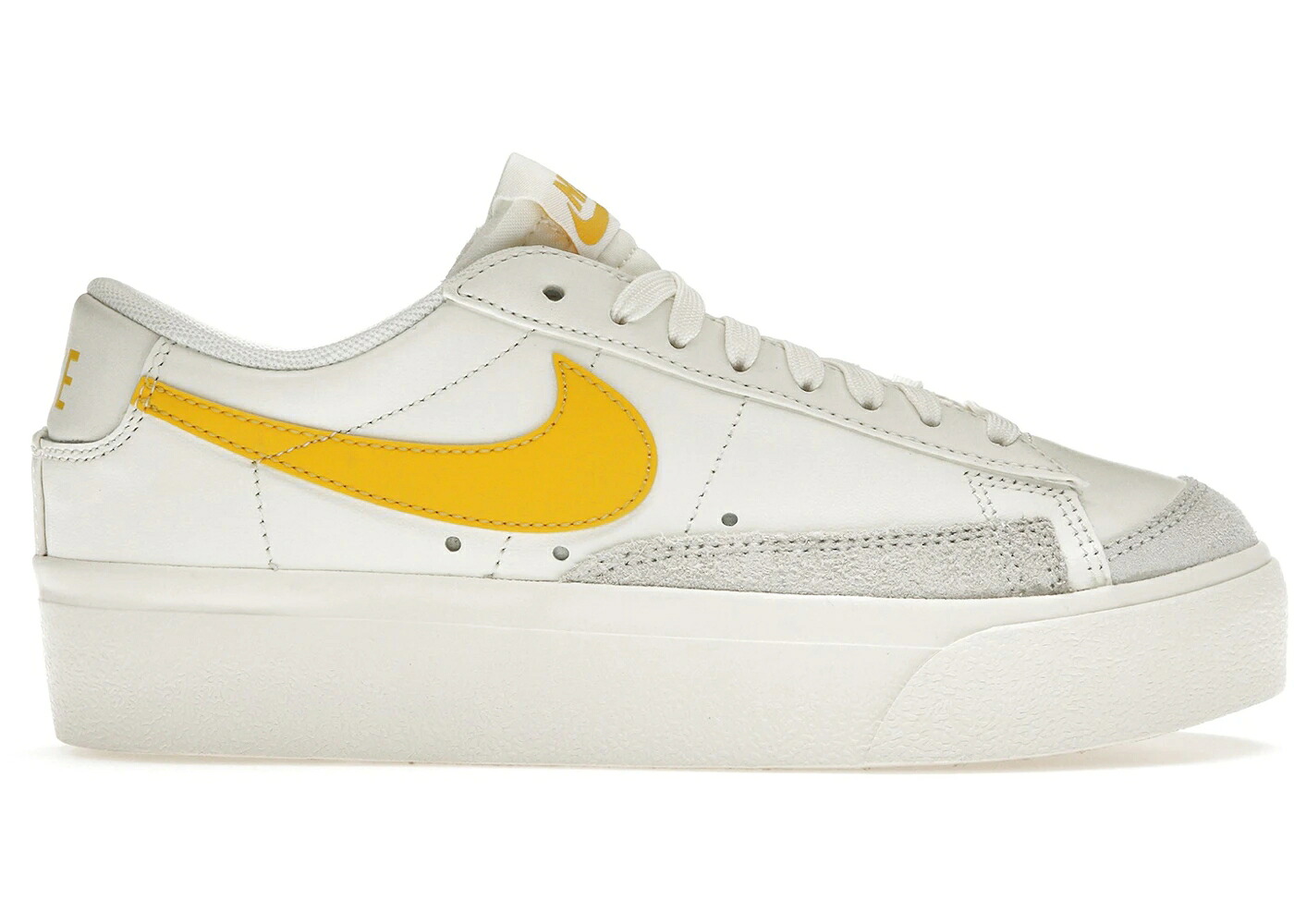 ナイキ ブレイザー WOMEN\u0027S スニーカー レディース NIKE BLAZER LOW PLATFORM SAIL VIVID SULFUR (WOMEN\u0027S) / SAIL VIVID SULFUR