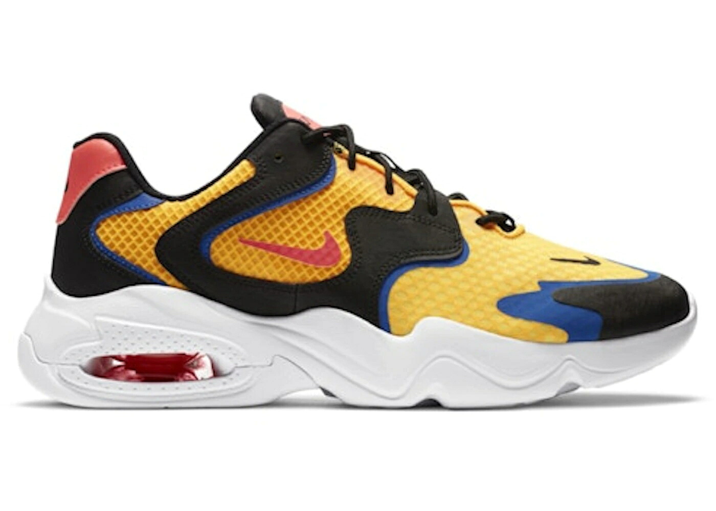 ナイキ マックス レーザー 橙 オレンジ 黒色 ブラック ゲーム エアマックス ゲームロイヤル 青 ブルー スニーカー メンズ NIKE AIR MAX 2X LASER ORANGE / LASER ORANGE BLACK GAME ROYAL
