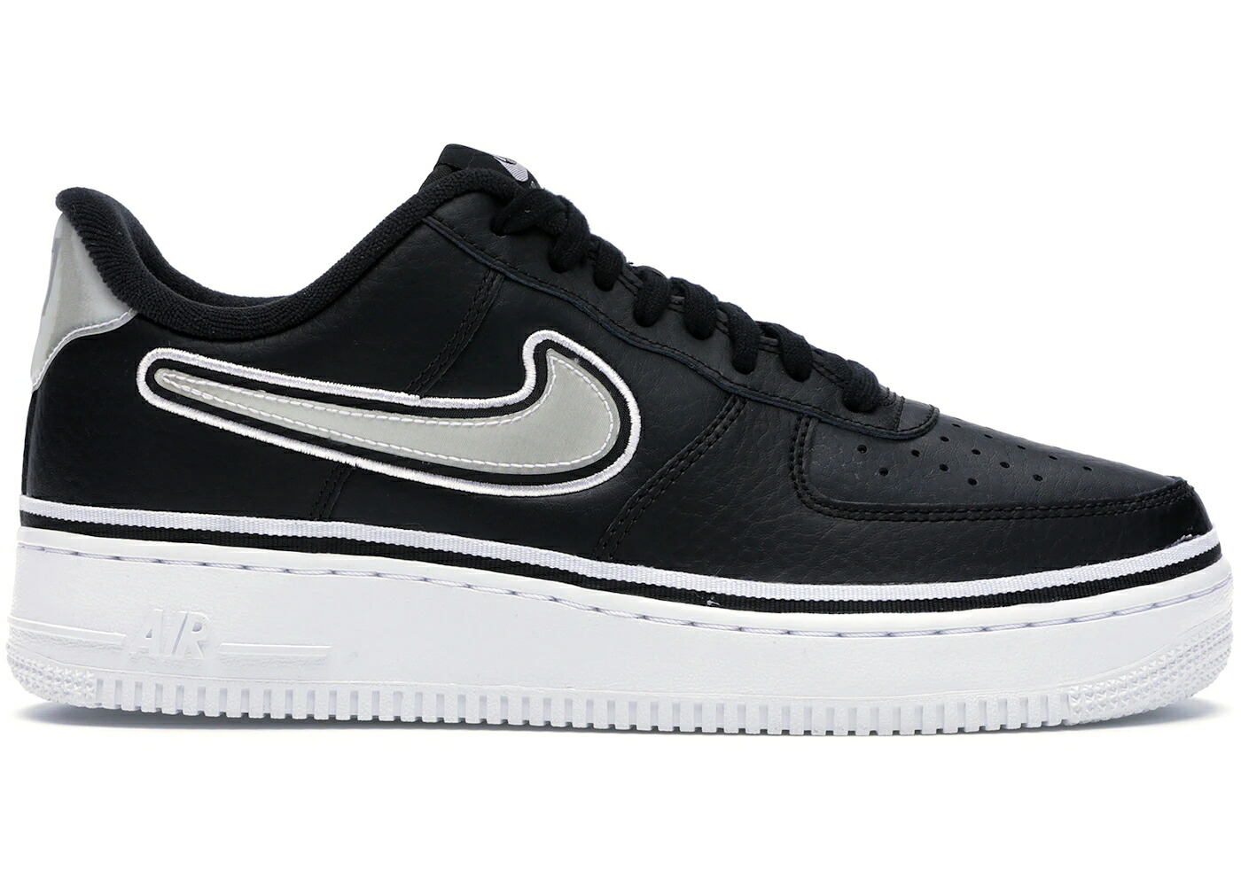 ナイキ 黒いこと 黒いこと 白いこと 白いこと 空軍 スニーカー メンズ NIKE AIR FORCE 1 LOW SPORT NBA BLACK WHITE / BLACK WHITE