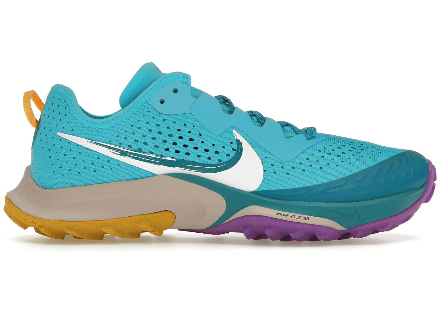 ナイキ ズーム 青色 ブルー 白色 ホワイト スニーカー メンズ NIKE AIR ZOOM TERRA KIGER 7 TURQUOISE BLUE / TURQUOISE BLUE WHITE MYSTIC TEAL