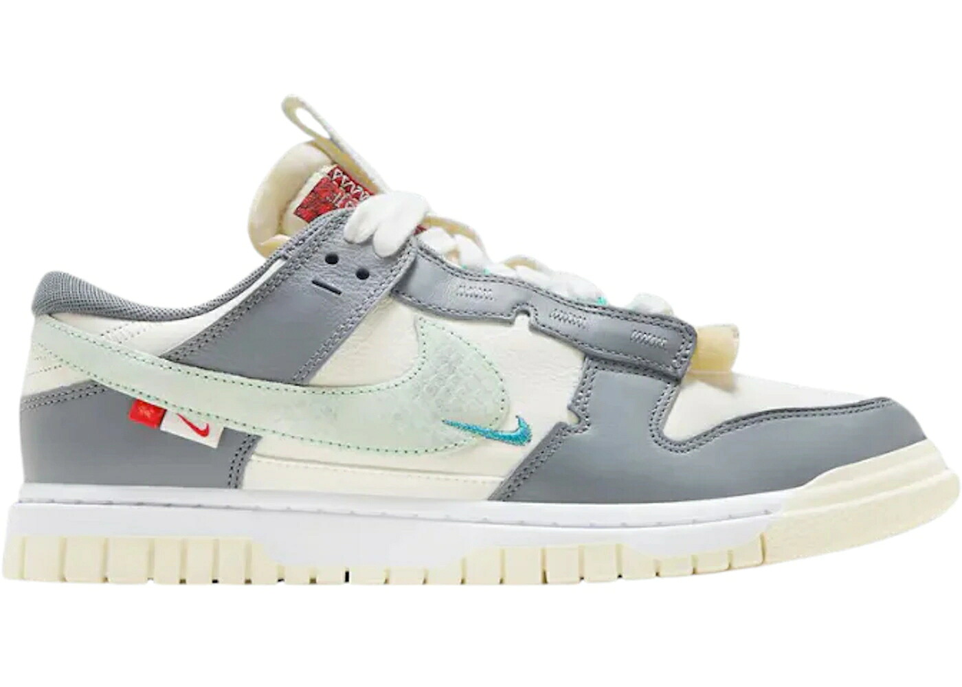 ナイキ ダンク ジャンボ 火竜 緑 緑であること 白いこと 白いこと スニーカー メンズ NIKE AIR DUNK JUMBO YEAR OF THE DRAGON / SAIL VAPOR GREEN WHITE