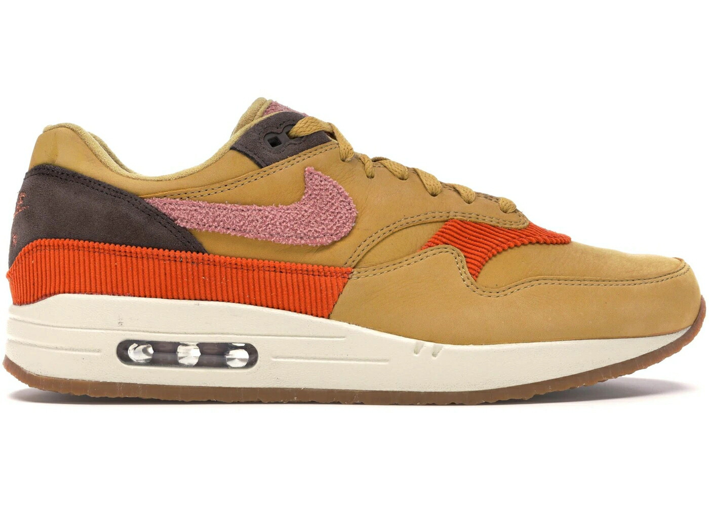 ナイキ マックス クレープ ウィート ゴールド ピンク エアマックス スニーカー メンズ NIKE AIR MAX 1 CREPE WHEAT GOLD RUST PINK / WHEAT GOLD RUST PINK BAROQUE
