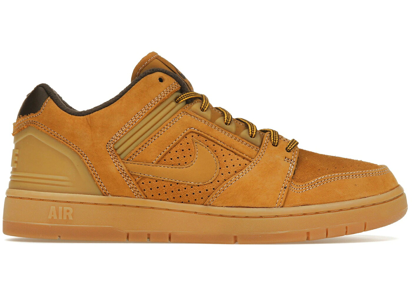 ナイキ エスビー 割り増し金 赤銅色 赤銅色 銅 ブロンズ 空軍 スニーカー メンズ NIKE AIR FORCE 2 LOW SB PREMIUM BAROQUE BROWN / BRONZE BAROQUE BROWN GUM LIGHT