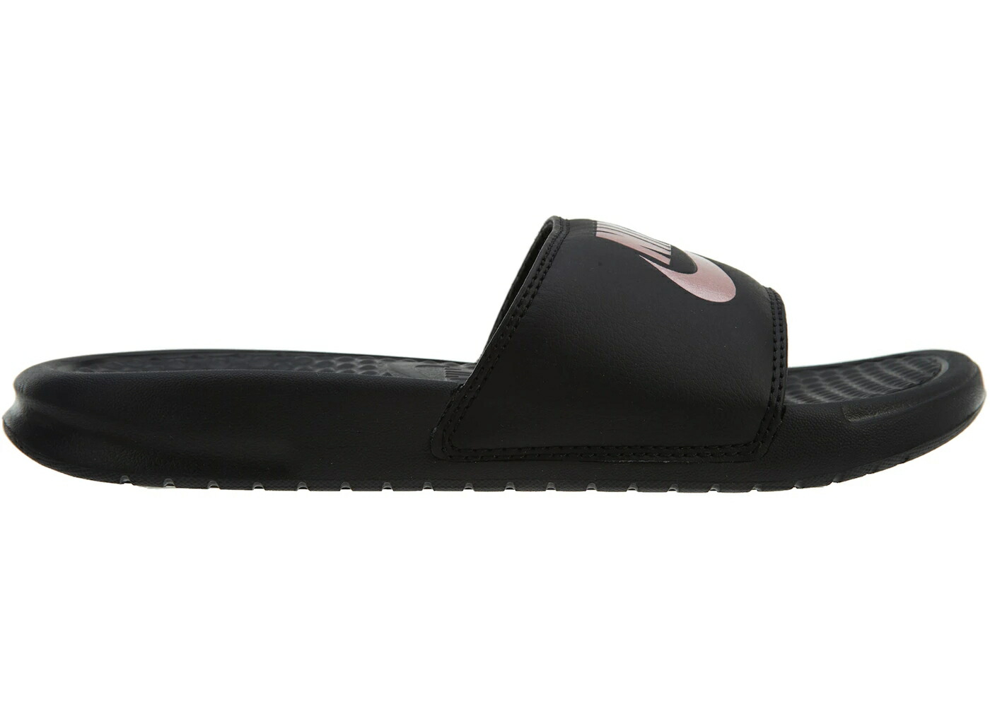 ナイキ ベナッシ サンダル 黒色 ブラック ローズ ゴールド スニーカー レディース NIKE BENASSI JDI BLACK ROSE GOLD (W) / BLACK ROSE GOLD 21,608円