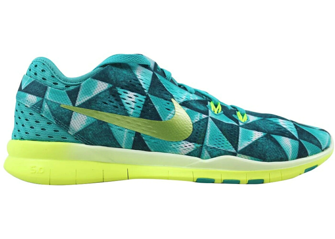 ナイキ 無償性 5.0 WOMEN\u0027S スニーカー レディース NIKE FREE TR FIT 5 PRT LIGHT RETRO/VOLT-ARTISAN TEAL-WHITE (WOMEN\u0027S) / LIGHT RETRO VOLT ARTISAN TEAL