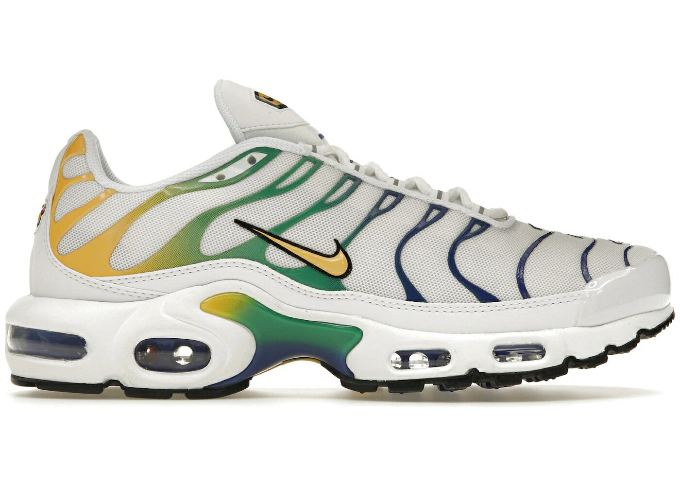 ナイキ マックス 白いこと 白いこと 黒いこと 黒いこと エアマックスプラス WOMEN\u0027S スニーカー レディース NIKE AIR MAX PLUS BRAZIL (WOMEN\u0027S) / WHITE BLACK HYPER ROYAL CITRON